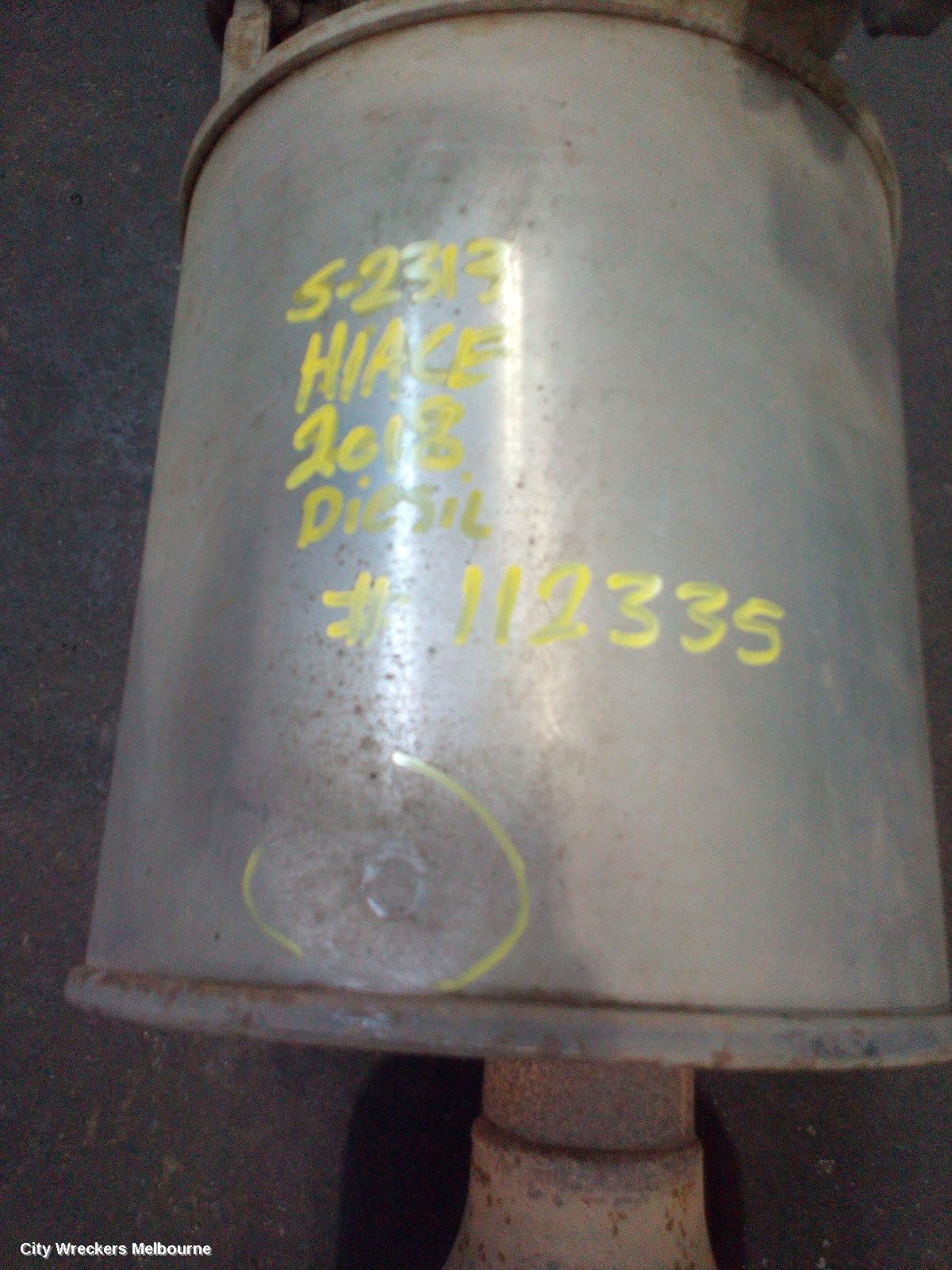 TOYOTA HIACE EXHAUST SYSTEM, TRH/KDH 03/2005 - 04/2019 - Image 3