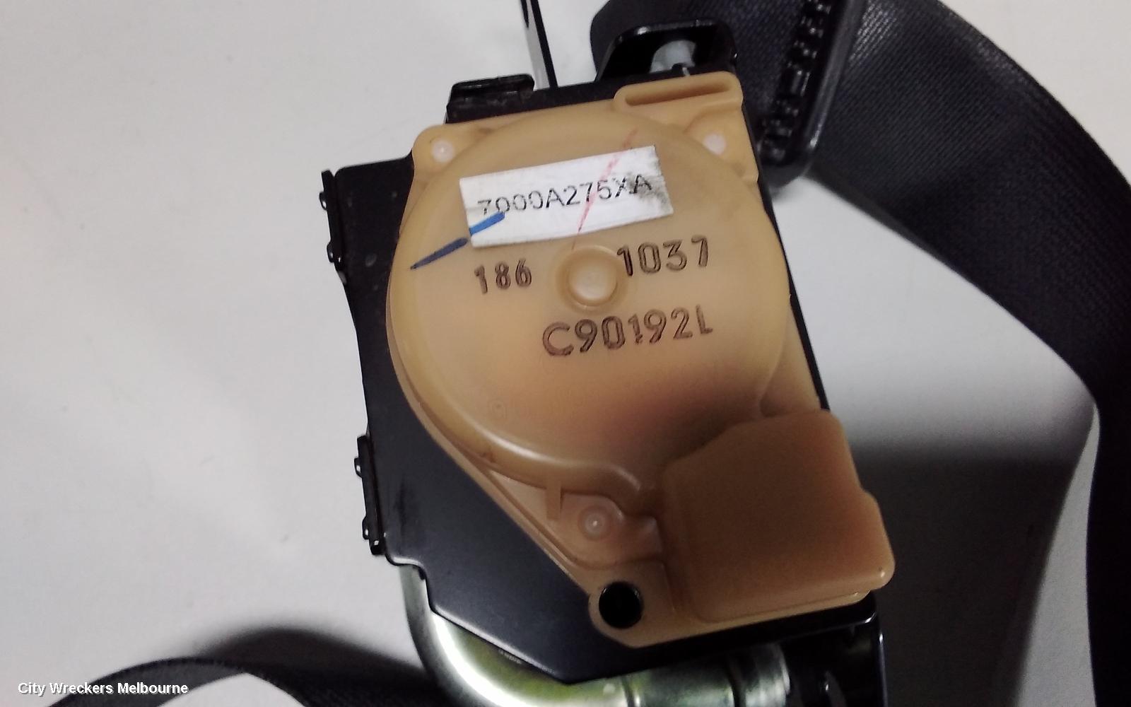 MITSUBISHI TRITON SEATBELT/STALK, LH FRONT, SEAT BELT ONLY, SINGLE CAB, MN, 08/2009 - 04/2015 - Image 2