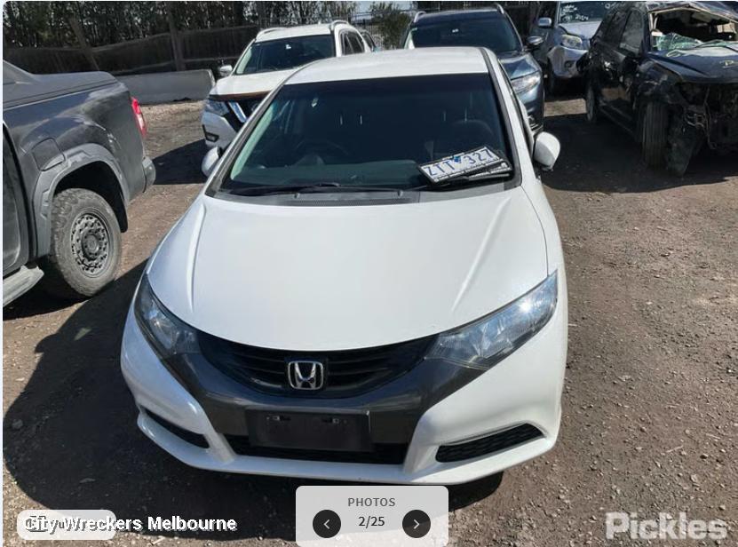 HONDA CIVIC A/C CONDENSER, 9TH GEN, HATCH (VIN SHHFK), 06/2012 - 04/2016 - Image 3
