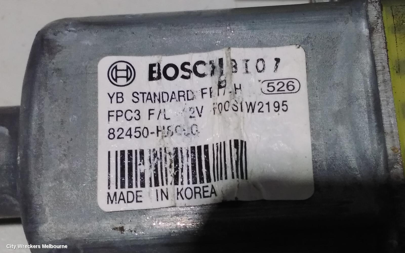 KIA RIO LEFT FRONT WINDOW REG/MOTOR, YB, 12/2016 - 06/2023 - Image 3