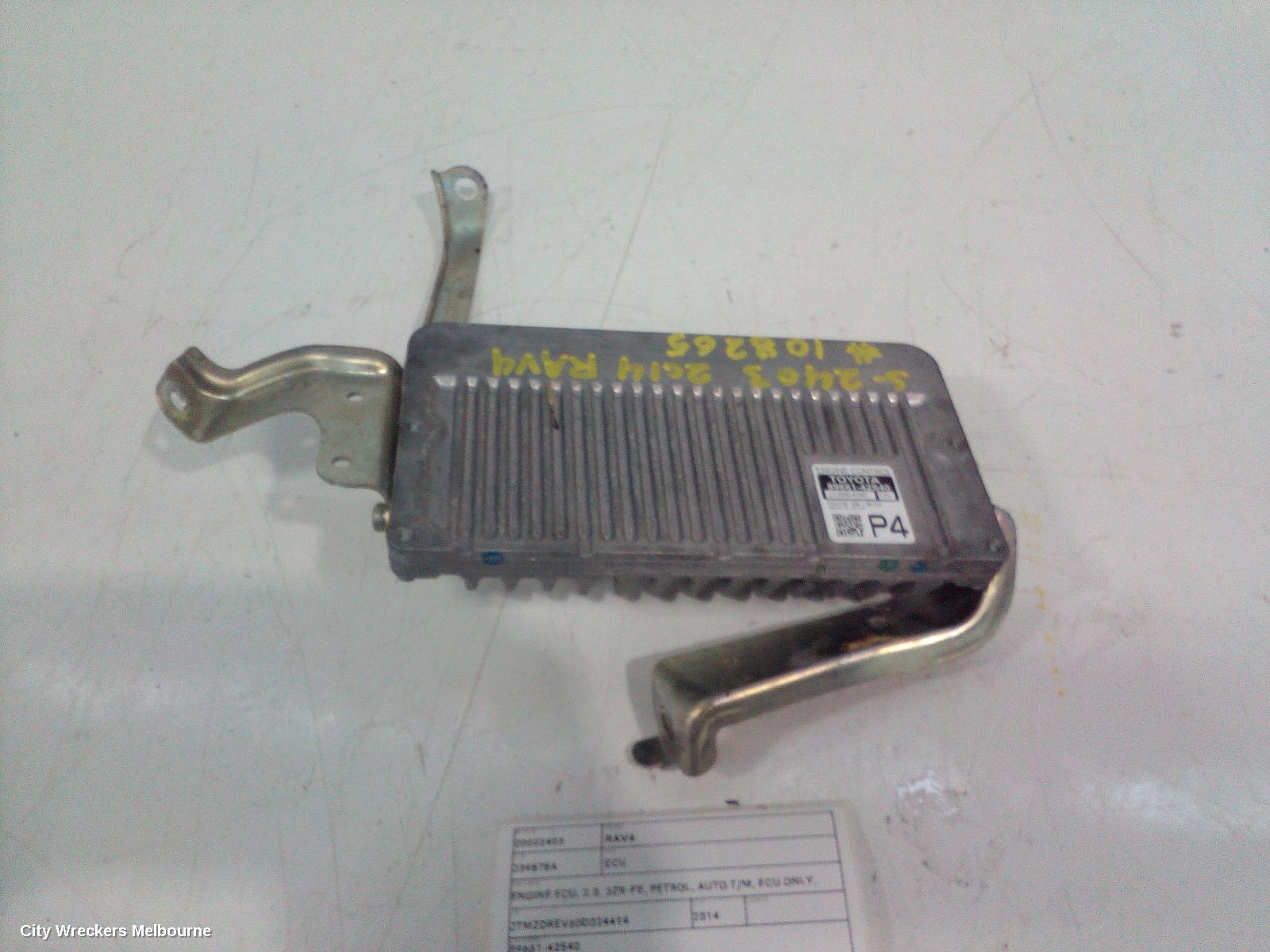 TOYOTA RAV4 ECU, ENGINE ECU, 2.0, 3ZR-FE, PETROL, AUTO T/M, ECU ONLY, ZSA42R, 12/2012 - 11/2018 - Image 1