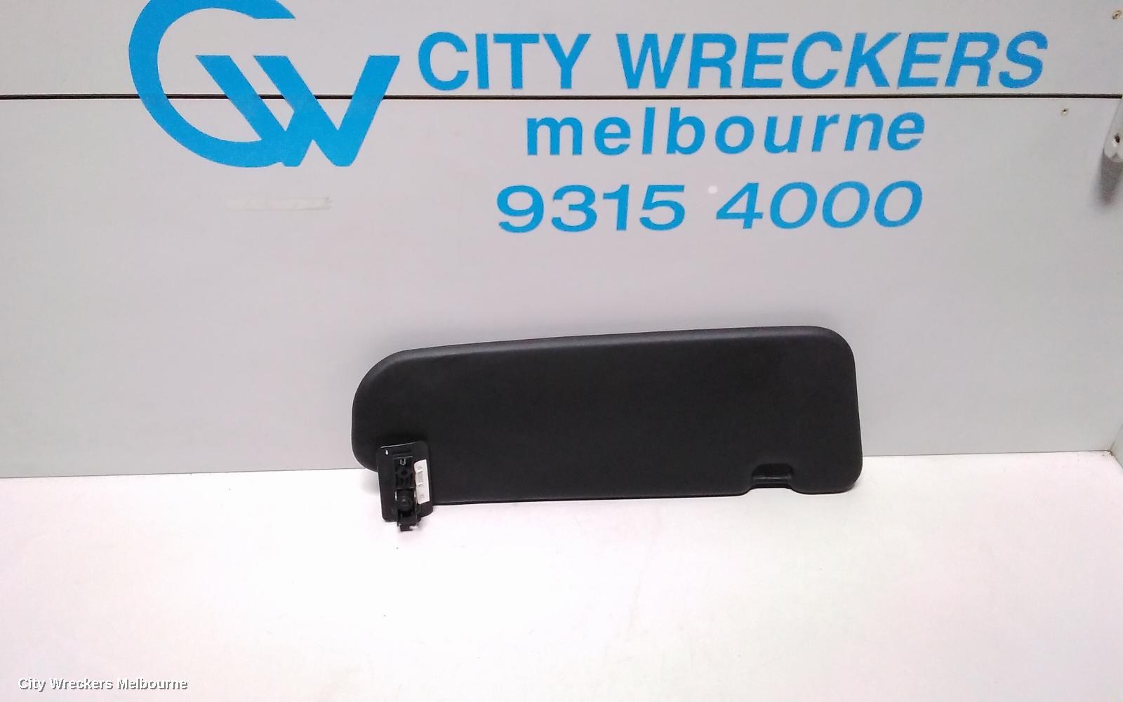 HOLDEN COMMODORE SUNVISOR, VE, LH SIDE, DARK GREY, 08/2006 - 04/2013 - Image 1