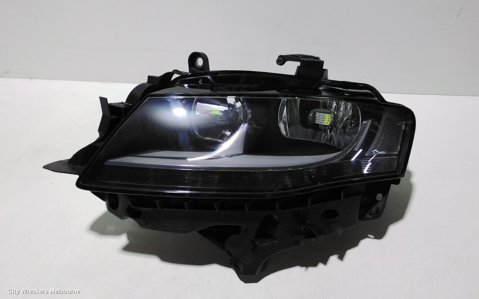 AUDI A4 LEFT HEADLAMP, B8 8K, HALOGEN TYPE, 02/2008 - 06/2012 - Image 1
