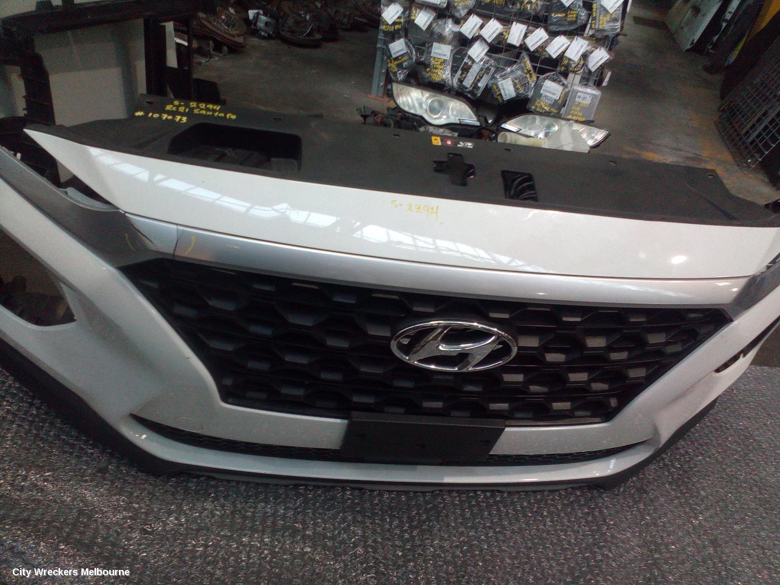HYUNDAI SANTA FE FRONT BUMPER, TM, ACTIVE, NON PARK SENSOR TYPE, 03/2018 - 09/2020 - Image 3