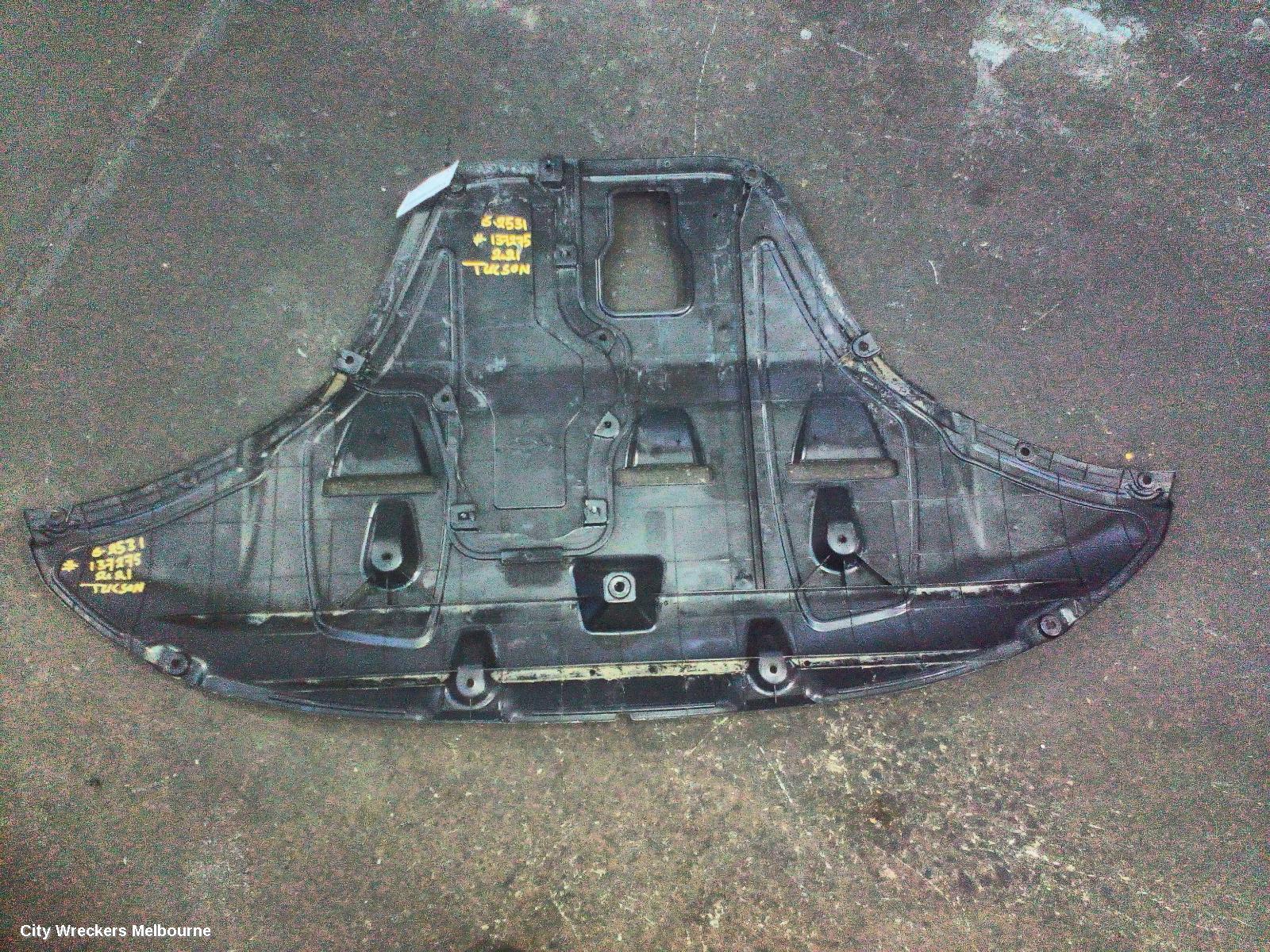 HYUNDAI TUCSON LOWER ENGINE SPLASH TRAY, NX4, REAR ENGINE UNDERTRAY, 02/2021 ONWARDS - Image 2
