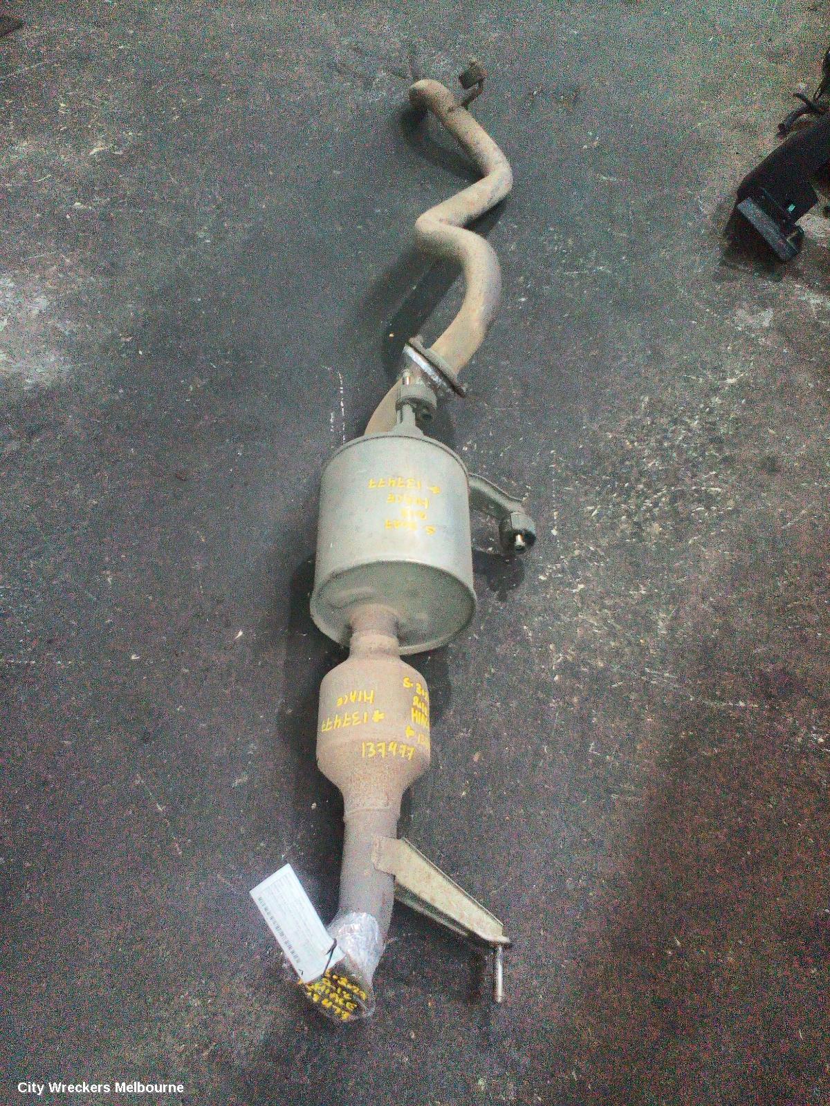 TOYOTA HIACE CATALYTIC CONVERTER, UNDER CAR-CAT TYPE, 3.0, DIESEL, KDH, 08/2010 - 06/2016 - Image 1