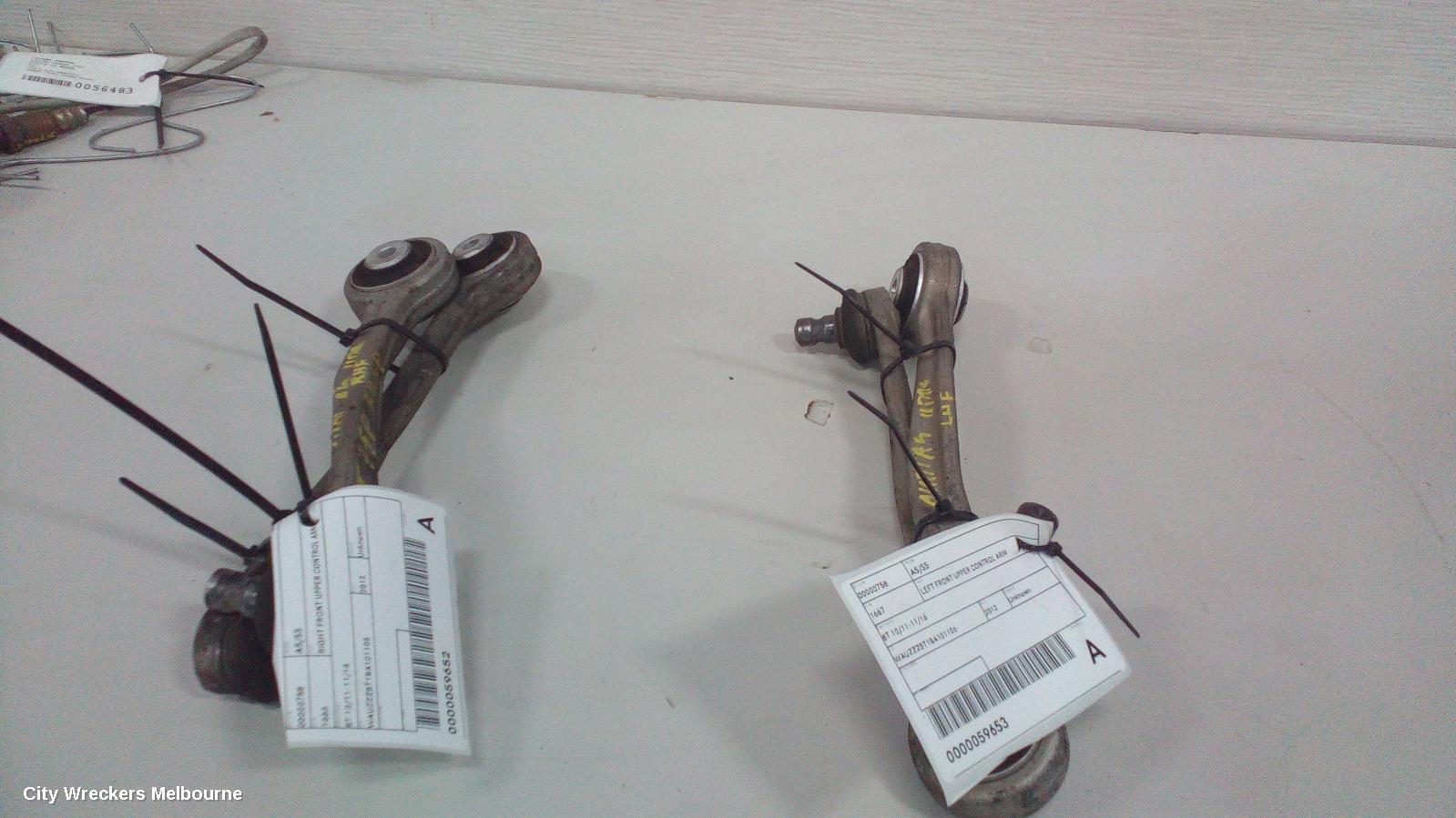 AUDI A5 LEFT FRONT UPPER CONTROL ARM, FRONT, 8T, 10/2007 - 11/2016 - Image 3
