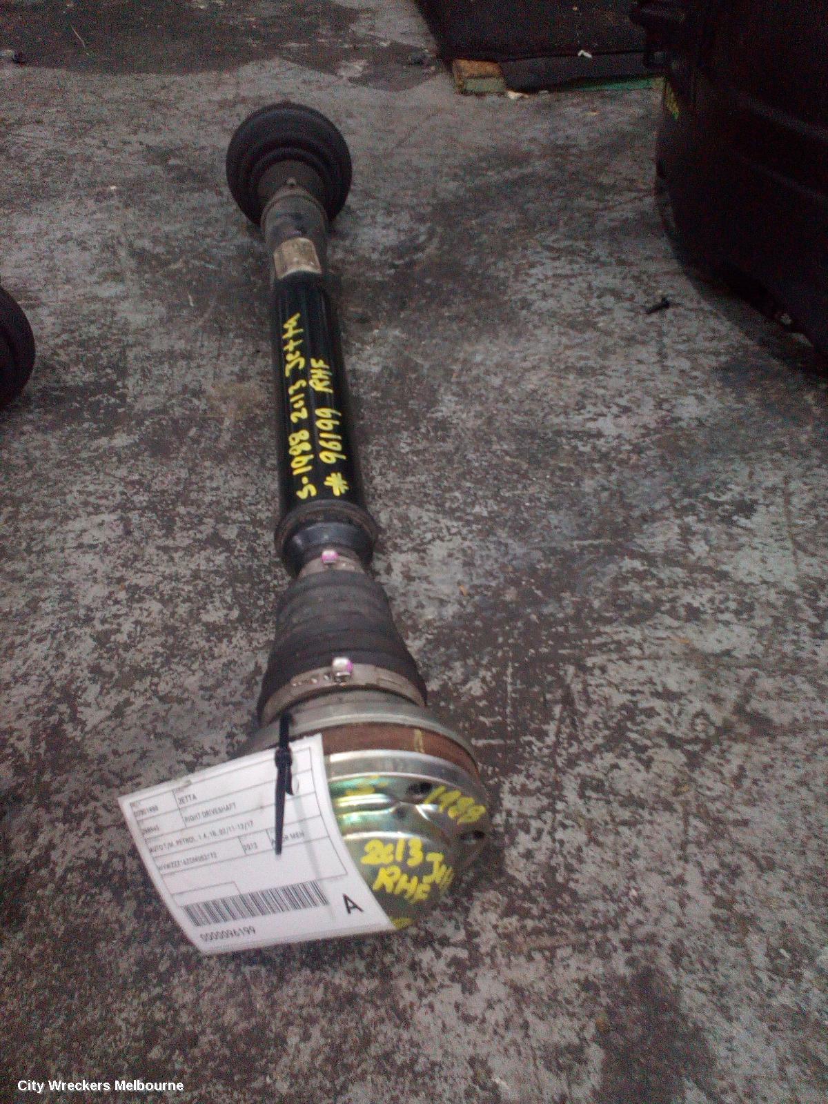 VOLKSWAGEN JETTA RIGHT DRIVESHAFT, AUTO T/M, PETROL, 1.4, 1B, 02/2011 - 12/2017 - Image 3