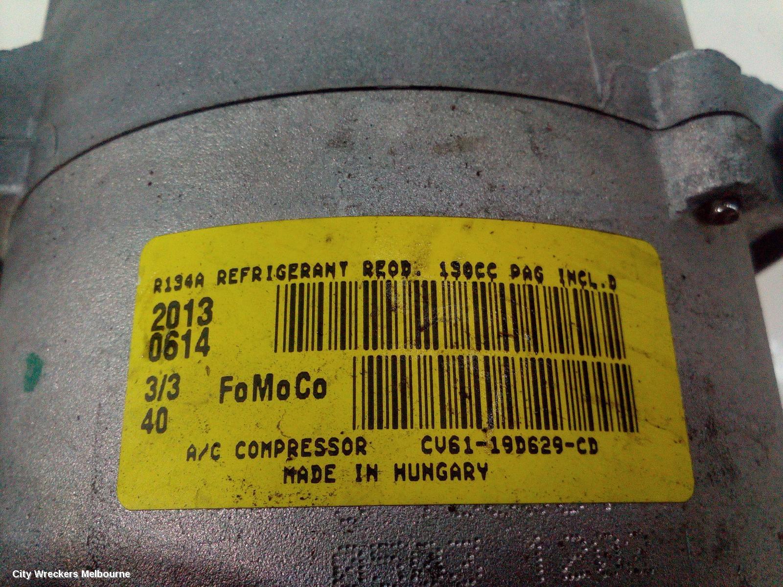 FORD KUGA A/C COMPRESSOR, TF, 1.6, PETROL, ECOBOOST, 11/2012 - 10/2014 - Image 1