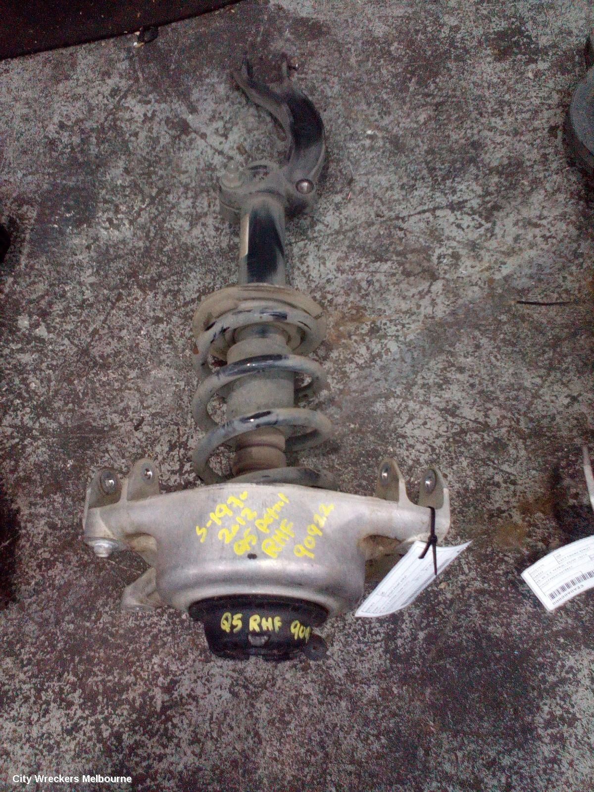 AUDI Q5 RIGHT FRONT STRUT, Q5, 8R, 2.0, PETROL, 03/2009 - 10/2012 - Image 2