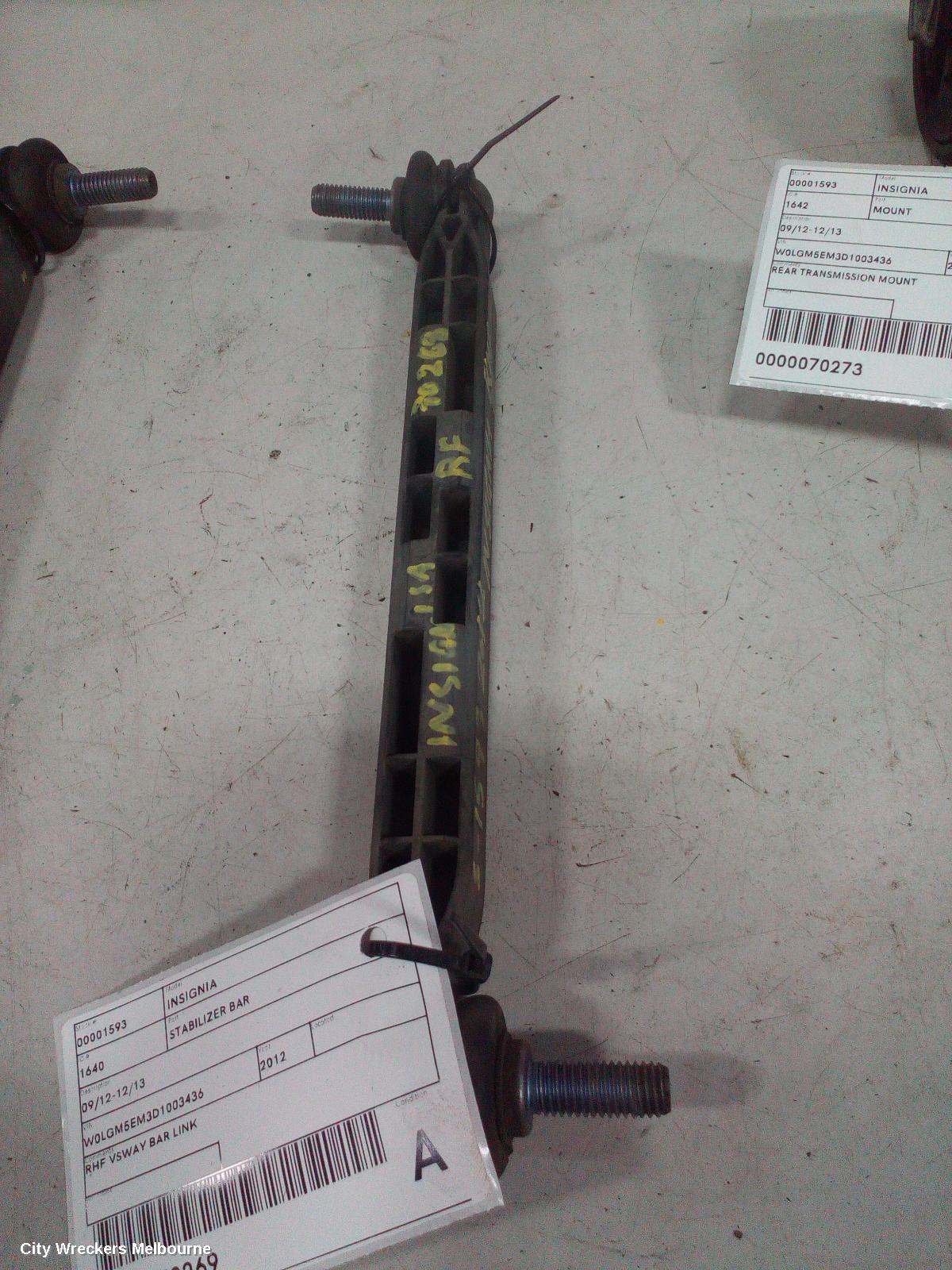 OPEL INSIGNIA STABILISER BAR, 09/2012 - 12/2013 - Image 1