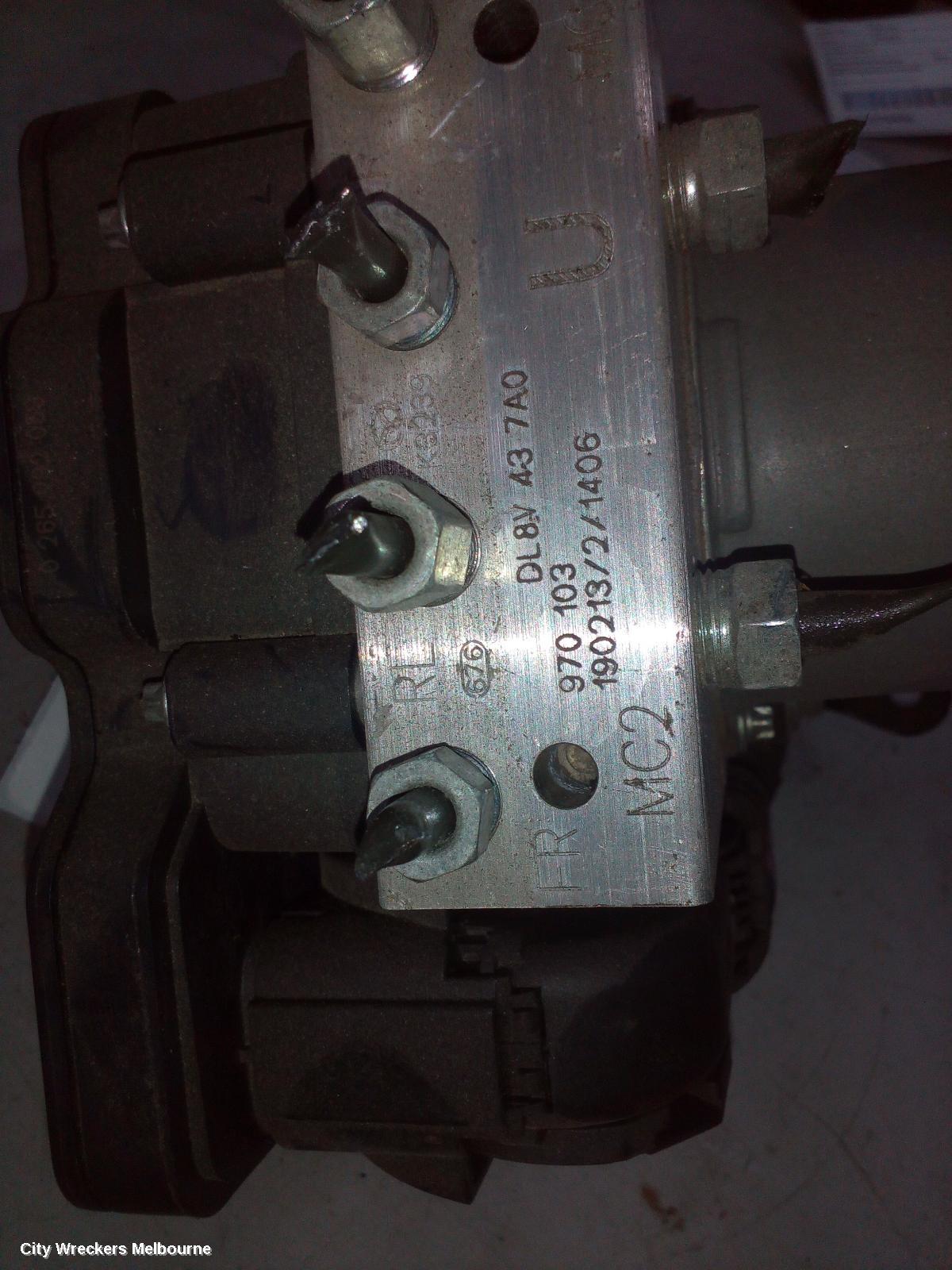 MAZDA CX3 ABS PUMP/MODULATOR, DK, P/N 0265956315, 03/2015 ONWARDS - Image 1