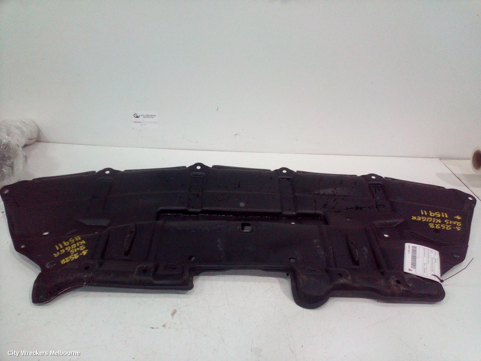 TOYOTA KLUGER LOWER ENGINE SPLASH TRAY, MAIN, GSU50/GSU55, 12/2013 - 02/2021 - Image 3