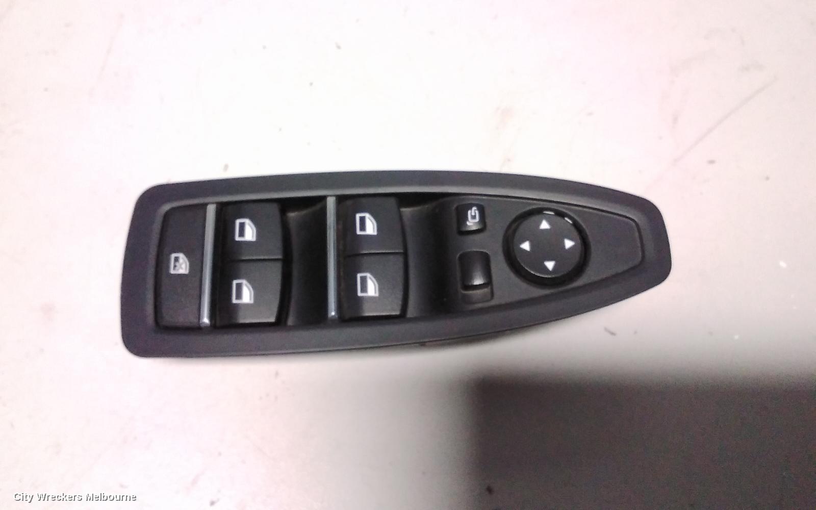 BMW 3 SERIES PWR DR WIND SWITCH, RH FRONT (MASTER SWITCH), NON FOLDING MIRROR, NON AUTO DIP, NON SUN BLIND BUTTON TYPE, F30, SEDAN, 11/2011 - 02/2019 - Image 1