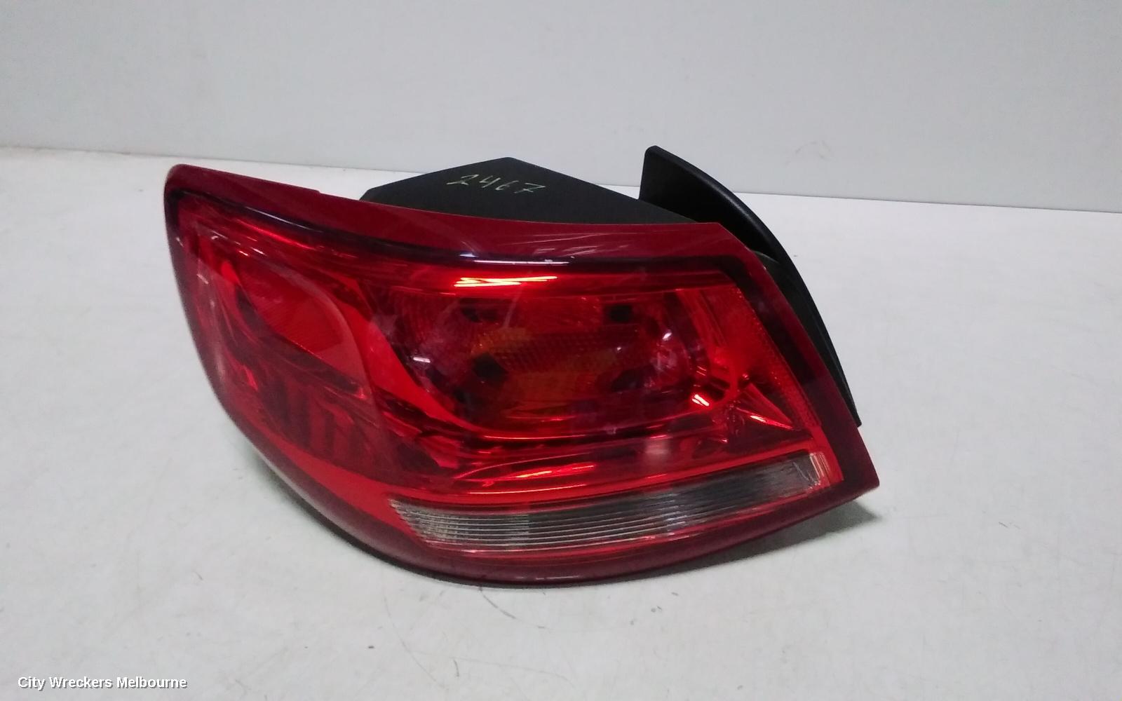 HOLDEN COMMODORE LEFT TAILLIGHT, VF, SEDAN, TINTED TYPE, SS-V/CALAIS/CALAIS-V, 05/2013 - 09/2015 - Image 3