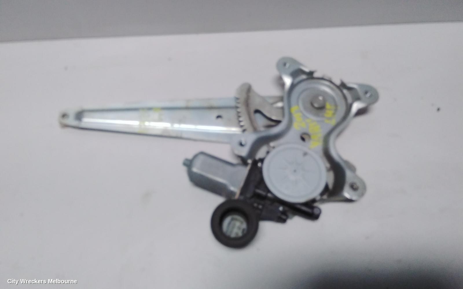 TOYOTA YARIS LEFT REAR WND REG/MOTOR, NCP13#, HATCH, 08/2011 - 12/2019 - Image 2