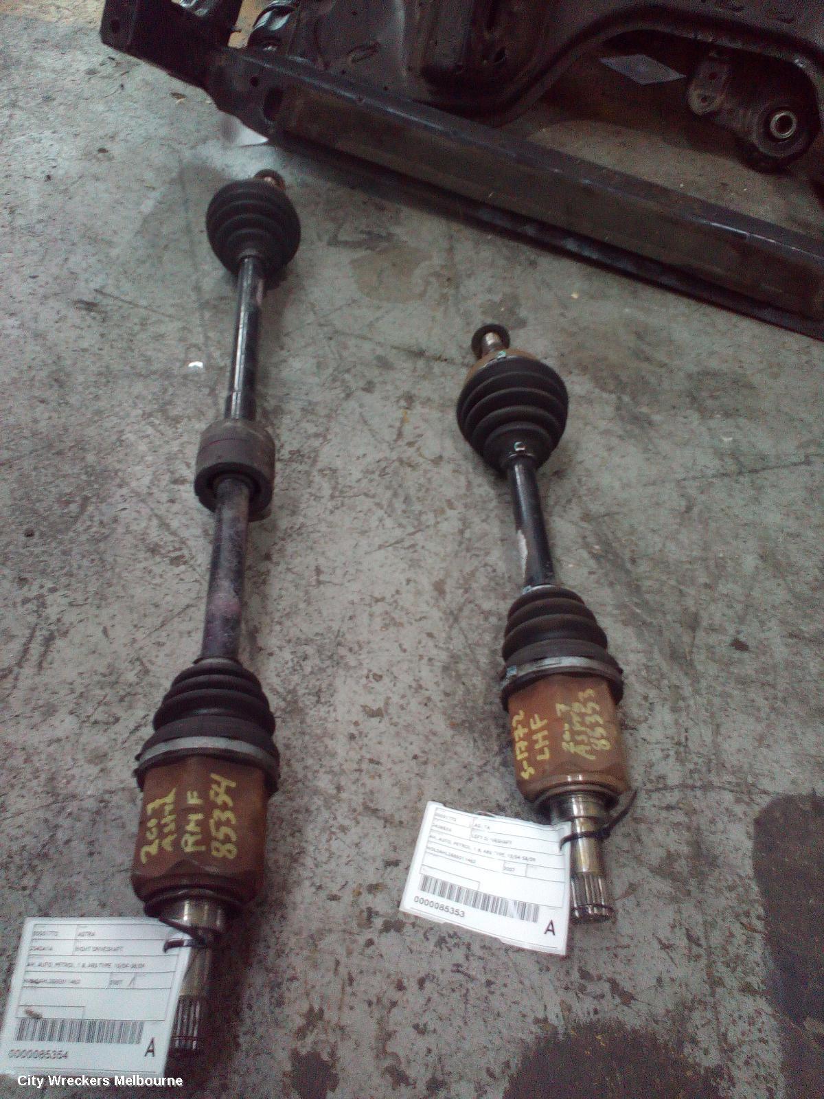 HOLDEN ASTRA RIGHT DRIVESHAFT, AH, AUTO, PETROL, 1.8, ABS TYPE, 10/2004 - 08/2009 - Image 2