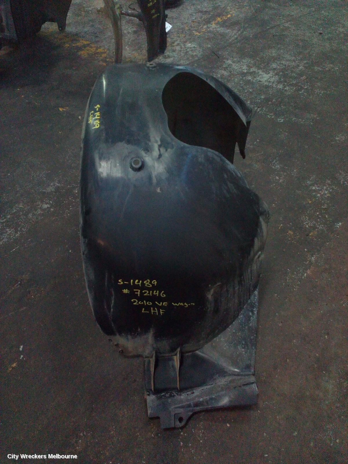 HOLDEN COMMODORE LEFT GUARD LINER, VE, FRONT, 08/2006 - 04/2013 - Image 3