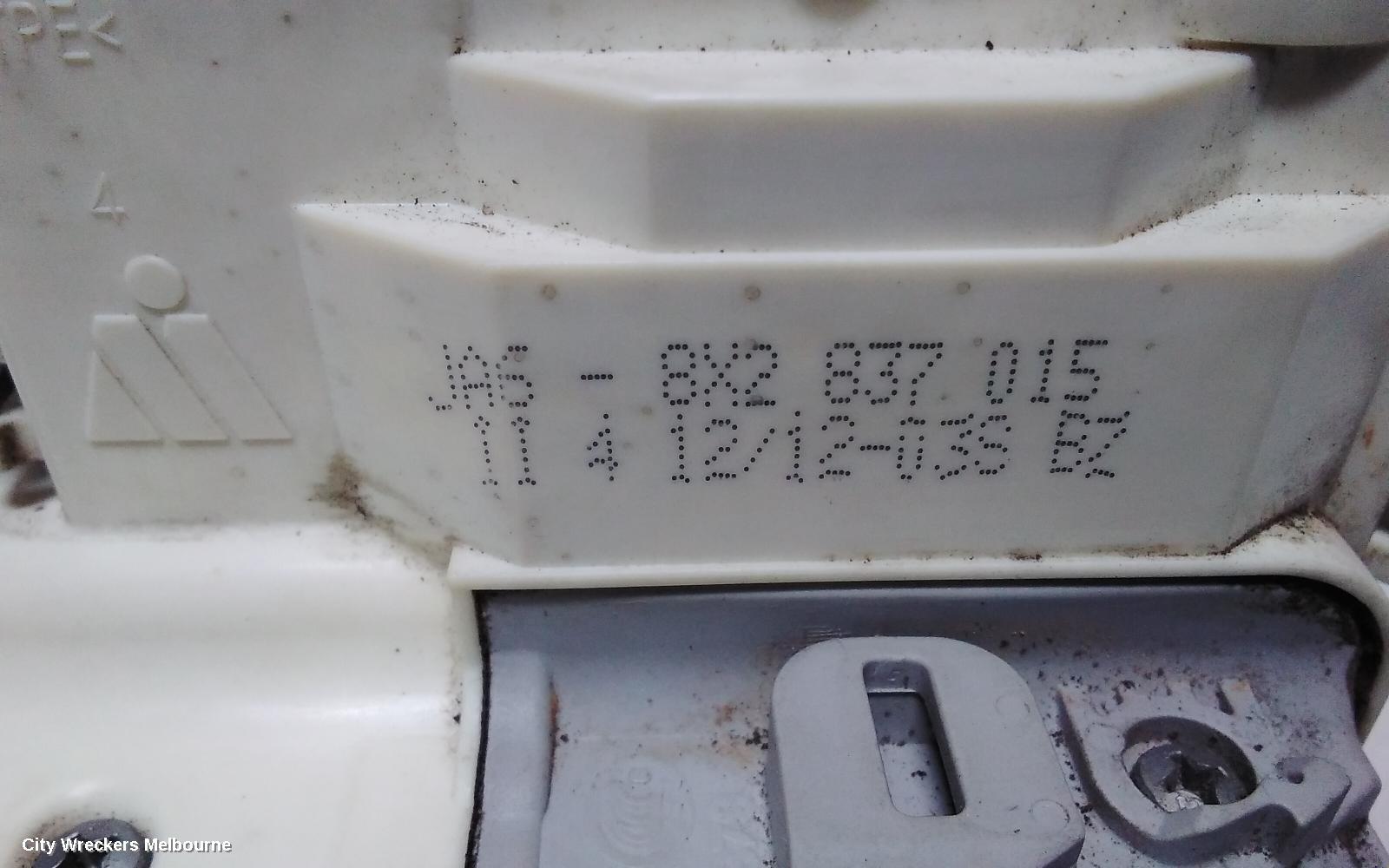AUDI A1 DOOR/BOOT/GATE LOCK, LEFT FRONT DOOR LOCK, 8X, 5DR HATCH, P/N 8X2837015, 03/2012 - 10/2018 - Image 2