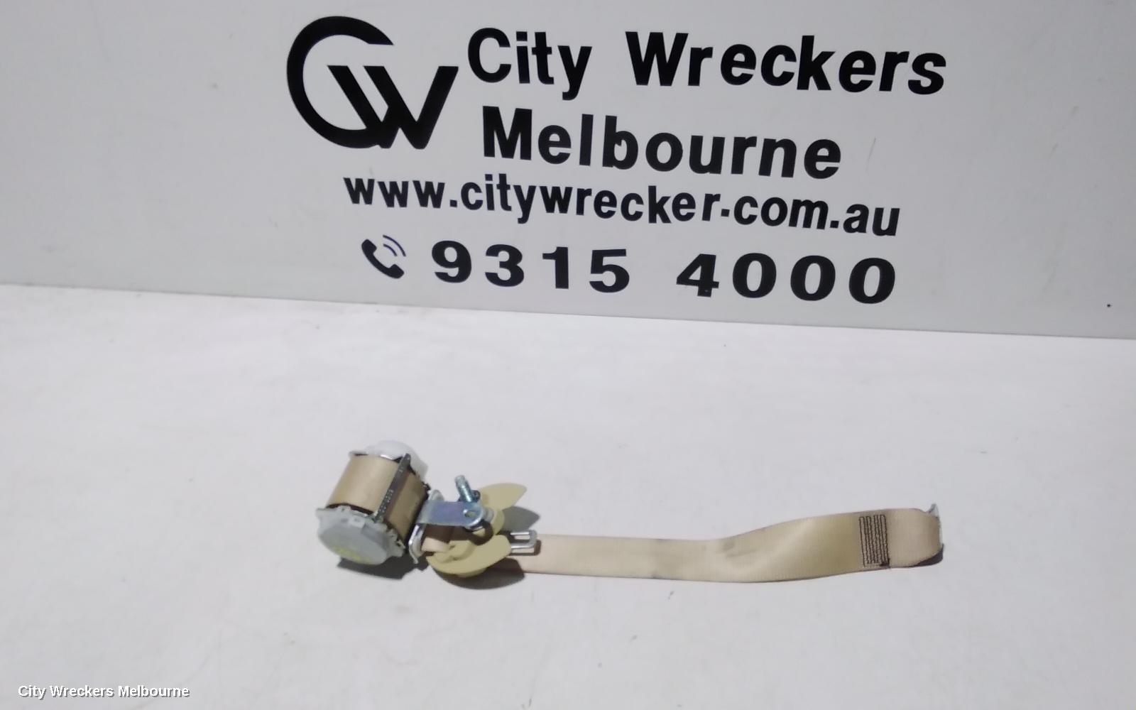TOYOTA KLUGER SEATBELT/STALK, LH REAR 3RD ROW, SEAT BELT ONLY, GSU50-GSU55, 12/2013 - 02/2021 - Image 1