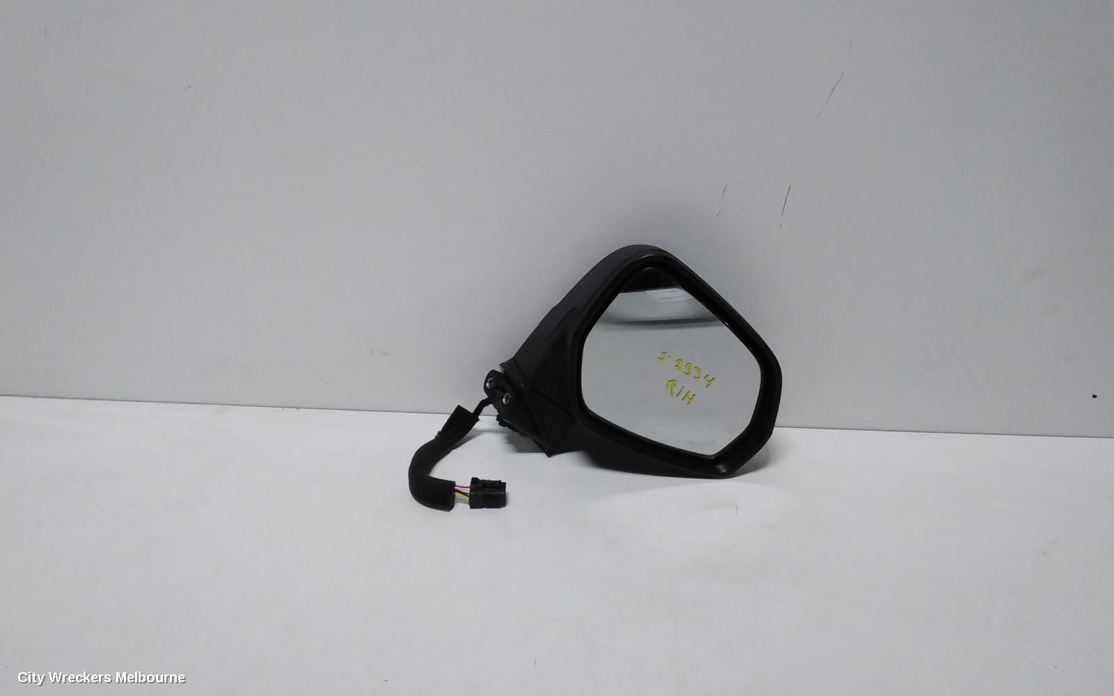 MG MG3 RIGHT DOOR MIRROR, SZP1, BLACK, 07/2016 ONWARDS - Image 1