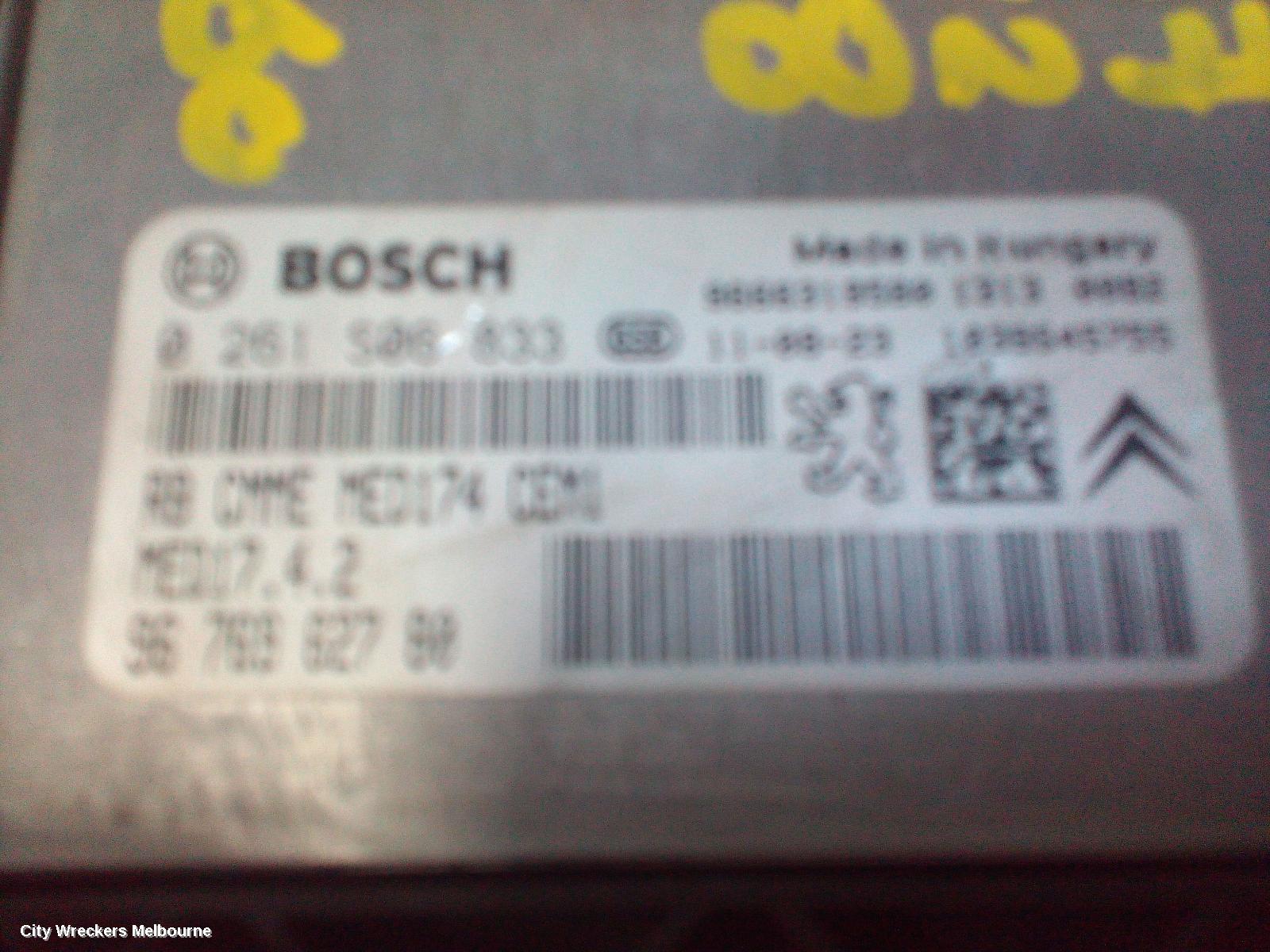 PEUGEOT 508 ECU, ENGINE ECU, 1.6, PETROL, VIN VF38*5FV, ECU ONLY, 07/2011 - 02/2015 - Image 2