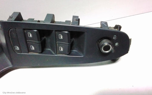 AUDI A5 PWR DR WIND SWITCH, RH FRONT (MASTER SWITCH), 8T, HATCH, 10/2009 - 08/2011 - Image 2