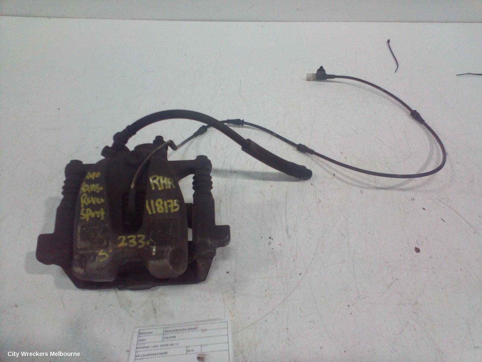 LAND ROVER RANGEROVER SPORT CALIPER, RH REAR, L320, 09/2009 - 05/2013 - Image 1