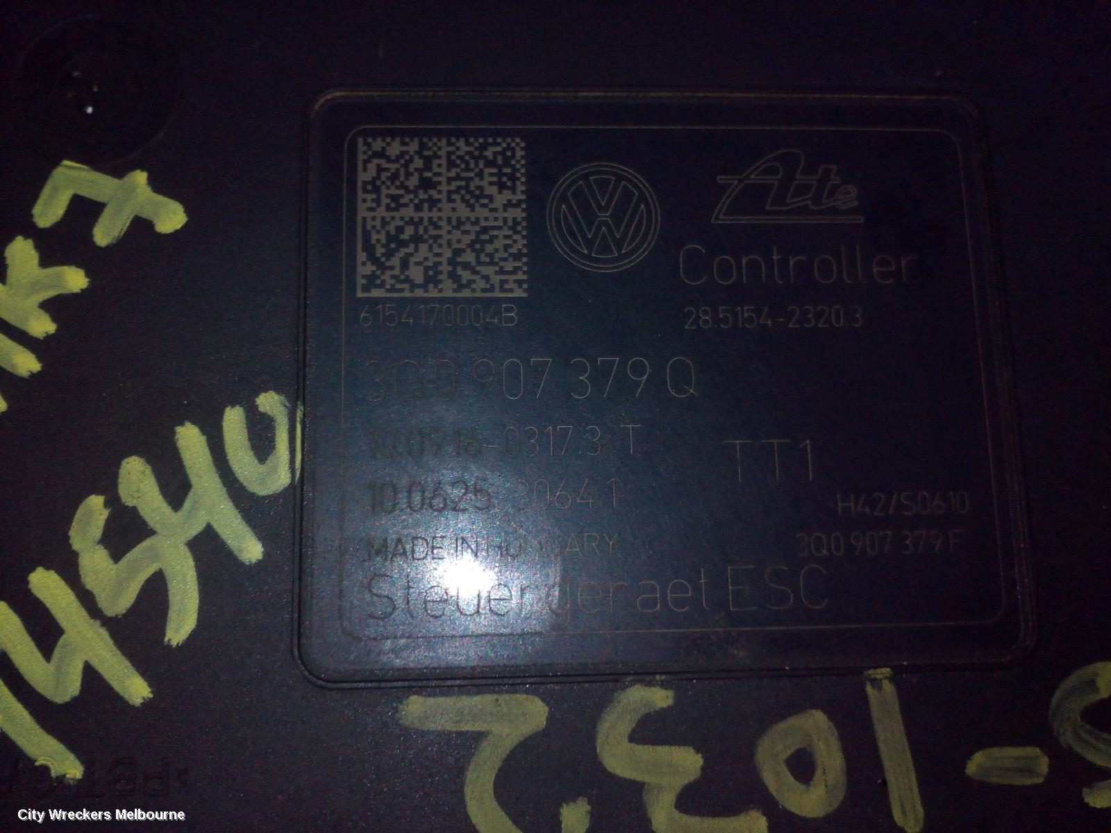 VOLKSWAGEN GOLF ABS PUMP/MODULATOR, GEN 7, ON MOTOR P/N 3Q0614517Q, 03/2013 ONWARDS - Image 3