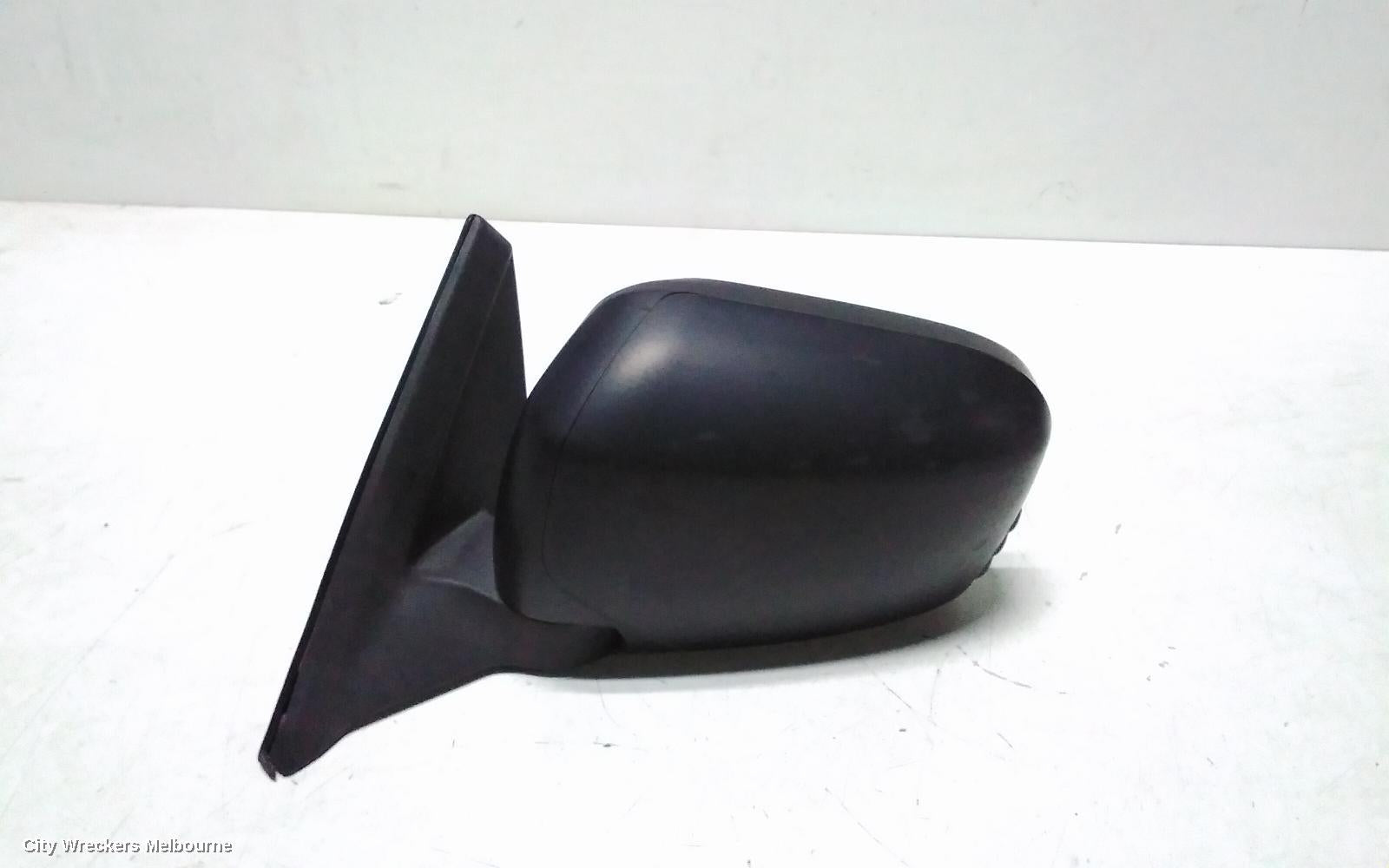 MITSUBISHI TRITON LEFT DOOR MIRROR, ML-MN, POWER, BLACK, 07/2006 - 04/2015 - Image 1