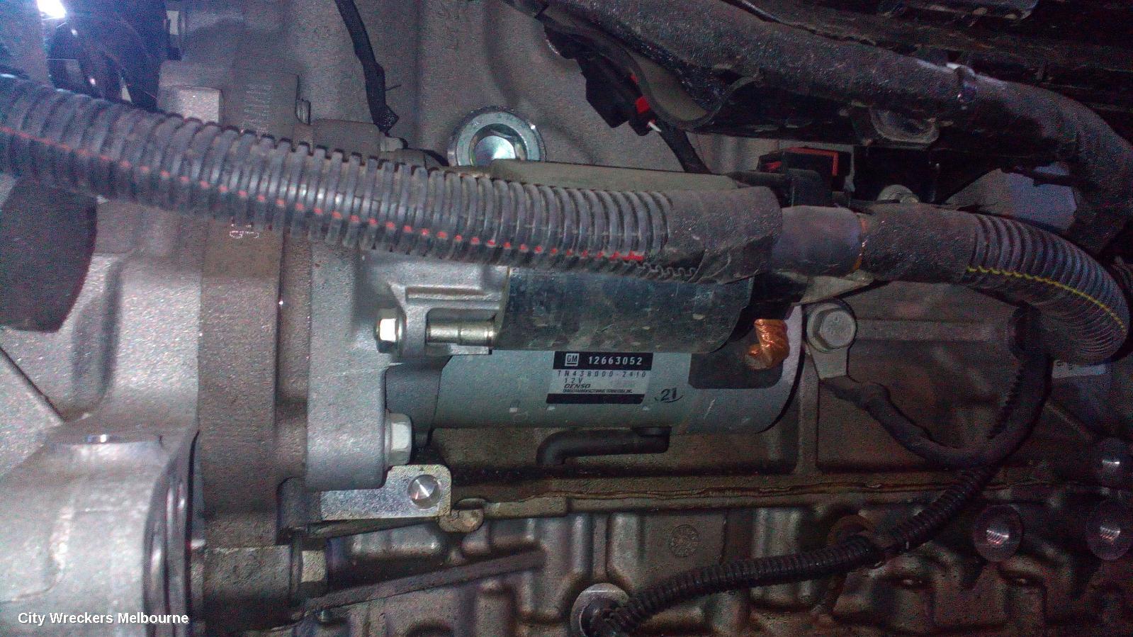 HOLDEN COMMODORE STARTER, PETROL, 2.0, TURBO, ZB, 10/2017 - 12/2020 - Image 2