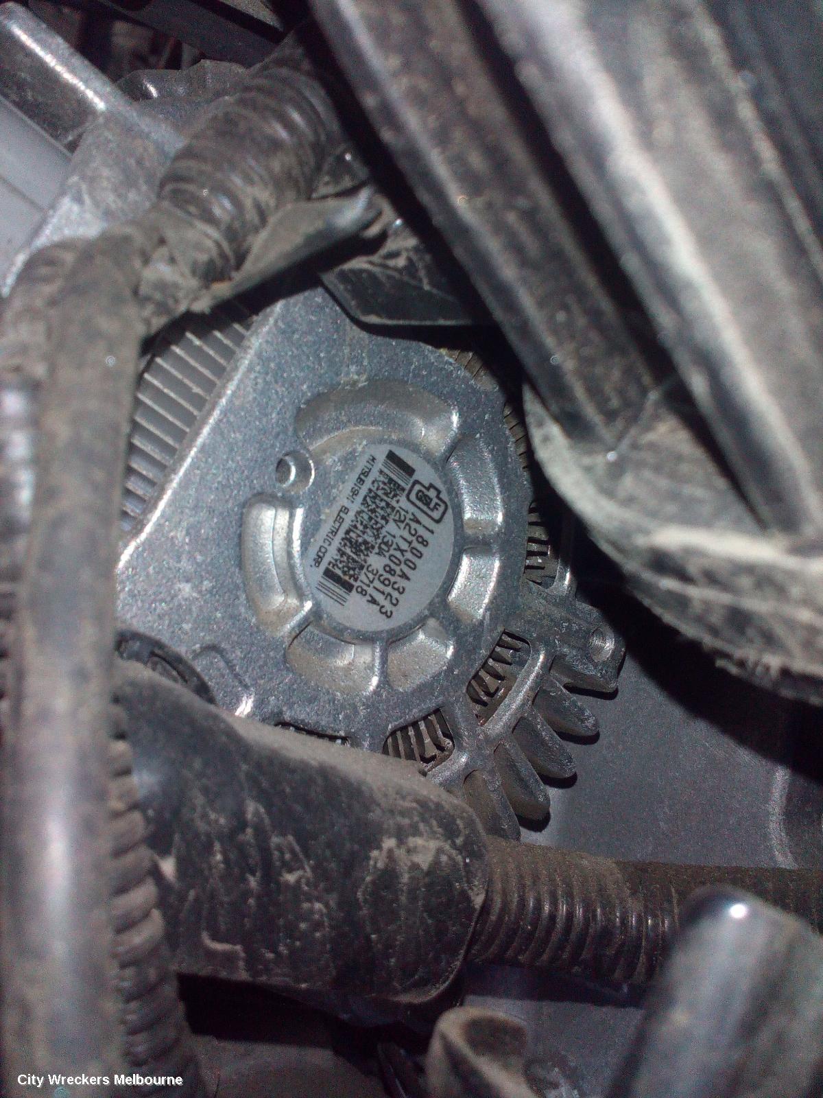 MITSUBISHI OUTLANDER ALTERNATOR, PETROL, 2.0/2.4, 130AMP, ZJ-ZL, 10/2012 - 08/2019 - Image 2