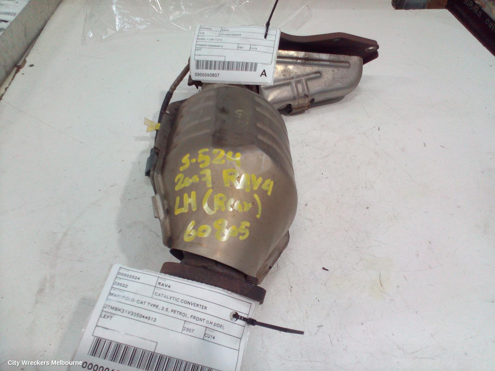 TOYOTA RAV4 OXYGEN SENSOR, ACA33/ACA38, 11/2005 - 11/2012 - Image 2