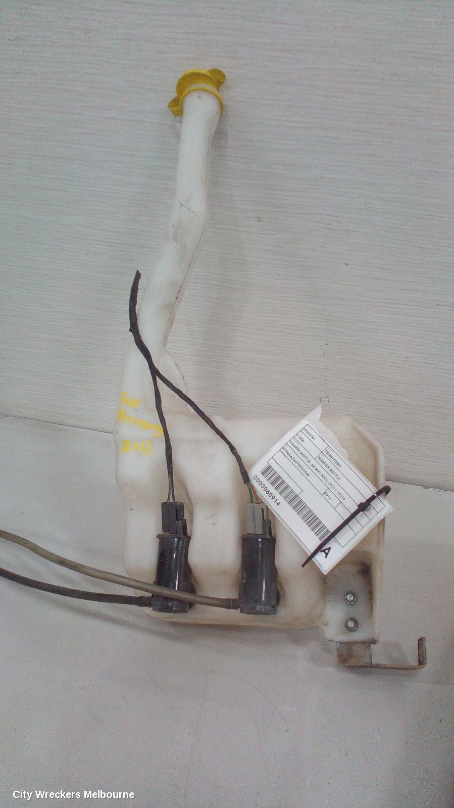 FORD TERRITORY WASHER BOTTLE, WASHER BOTTLE, SZ MKI-MKII, 04/2011 - 12/2016 - Image 2