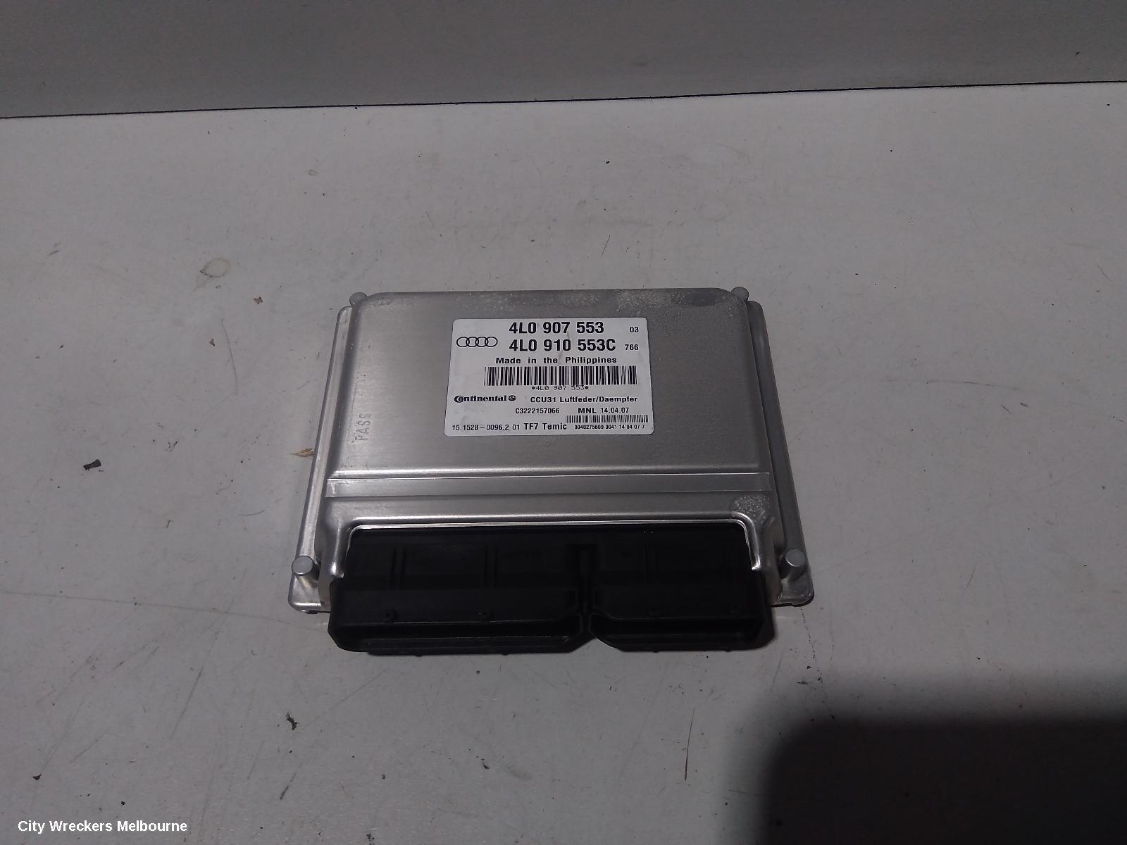 AUDI Q7, 4L, 09/2006 - 08/2015, AIR SUSPENSION CONTROL MODULE P/N 4L0 907 553, 4L0 910 533C: 82383 - Image 1