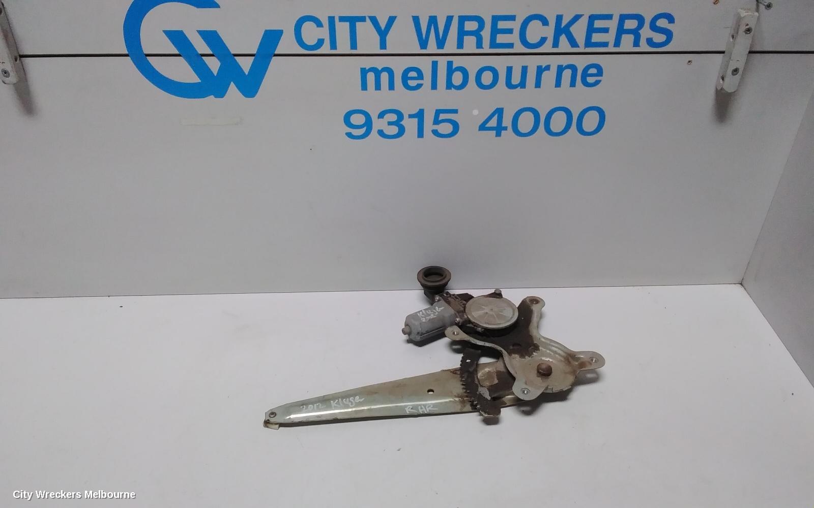 TOYOTA KLUGER RIGHT REAR WND REG/MOTOR, GSU40-GSU45, 08/2007 - 02/2014 - Image 1