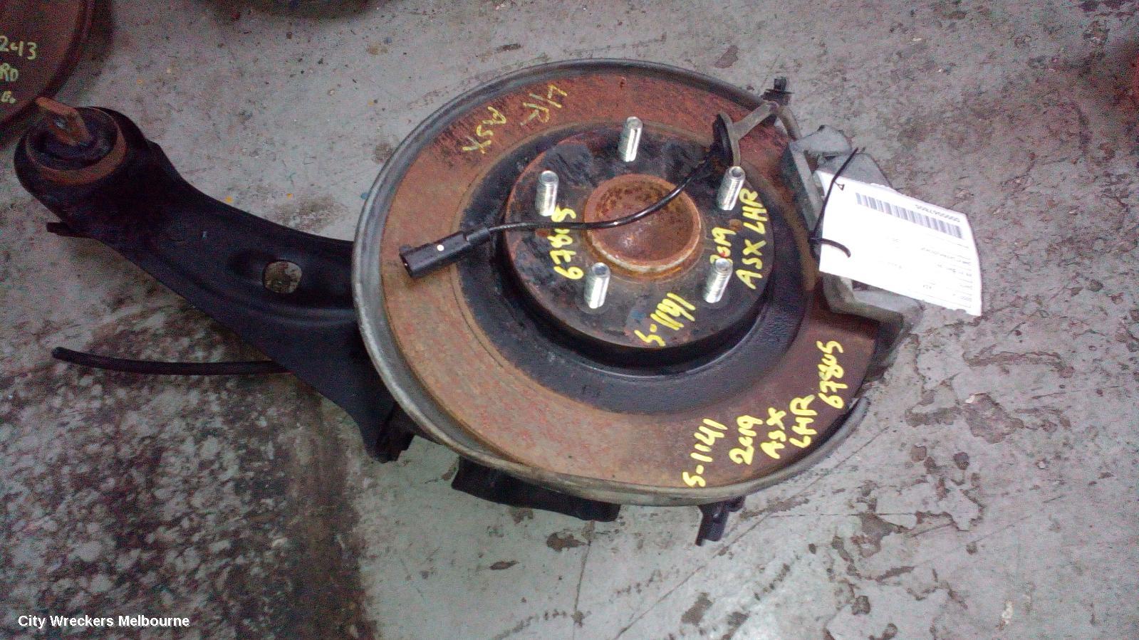 MITSUBISHI ASX LEFT REAR HUB ASSEMBLY, XB-XC, 2WD, 09/2012 ONWARDS - Image 1