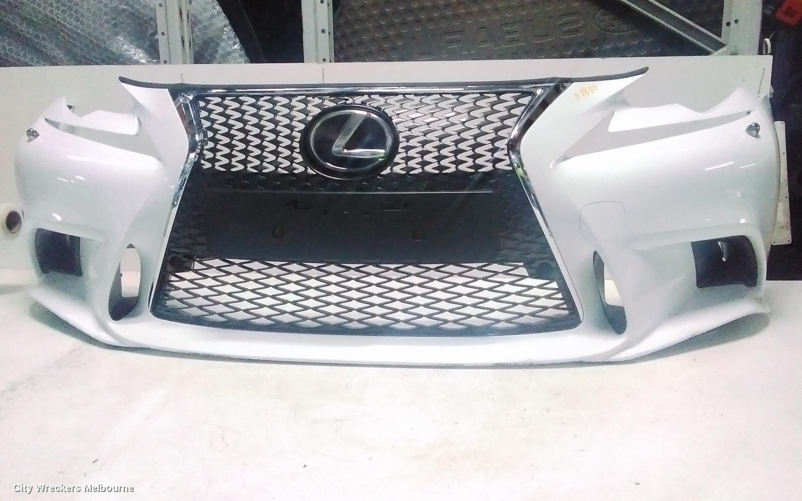 LEXUS IS SERIES FRONT BUMPER, XE30, BUMPER BAR, F SPORT, W/ BLIND SPOT TYPE, 04/2013 - 09/2016 - Image 2