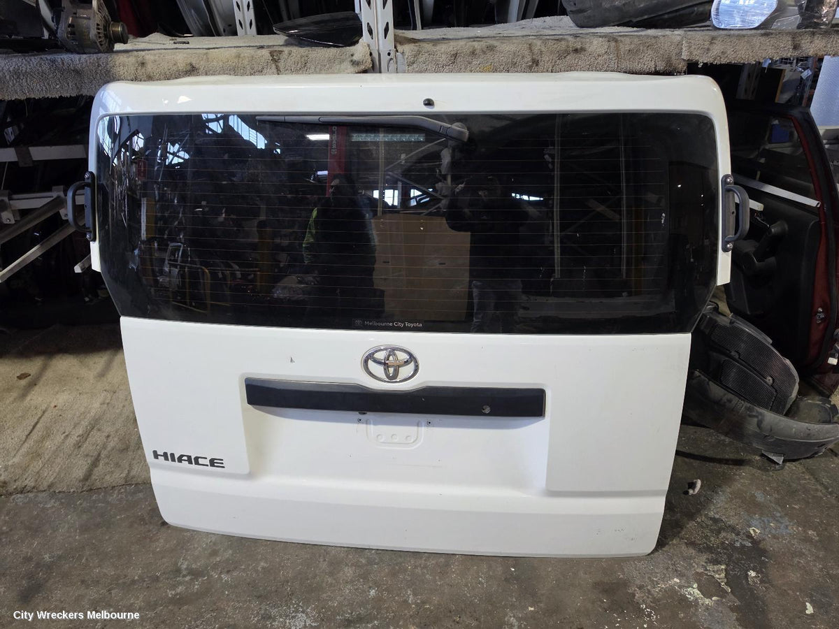 TOYOTA HIACE BOOTLID/TAILGATE, 300 SERIES, TAILGATE, LOW ROOF, 02/2019 ONWARDS - Image 1
