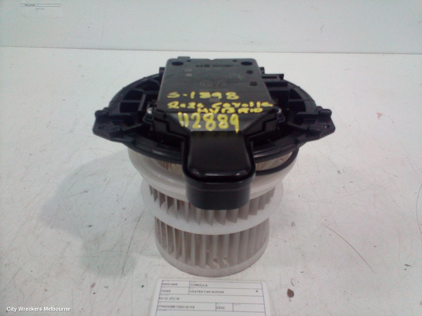 TOYOTA COROLLA HEATER FAN MOTOR, E210, 07/2018 ONWARDS - Image 1