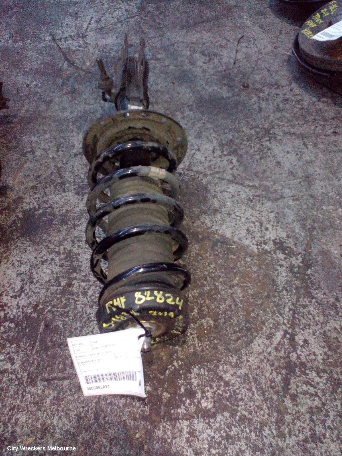 HOLDEN TRAX RIGHT FRONT STRUT, TJ SERIES, 1.4/1.8, 08/2013 - 12/2020 - Image 2