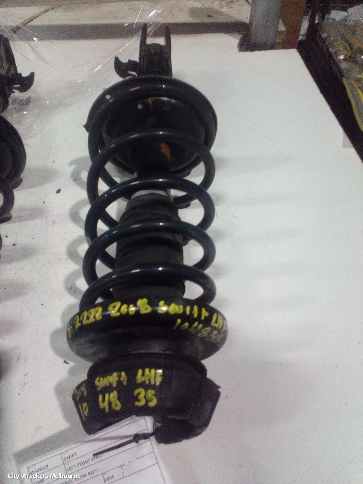 SUZUKI SWIFT LEFT FRONT STRUT, RS415, 1.5, PETROL, 09/2004 - 02/2011 - Image 2