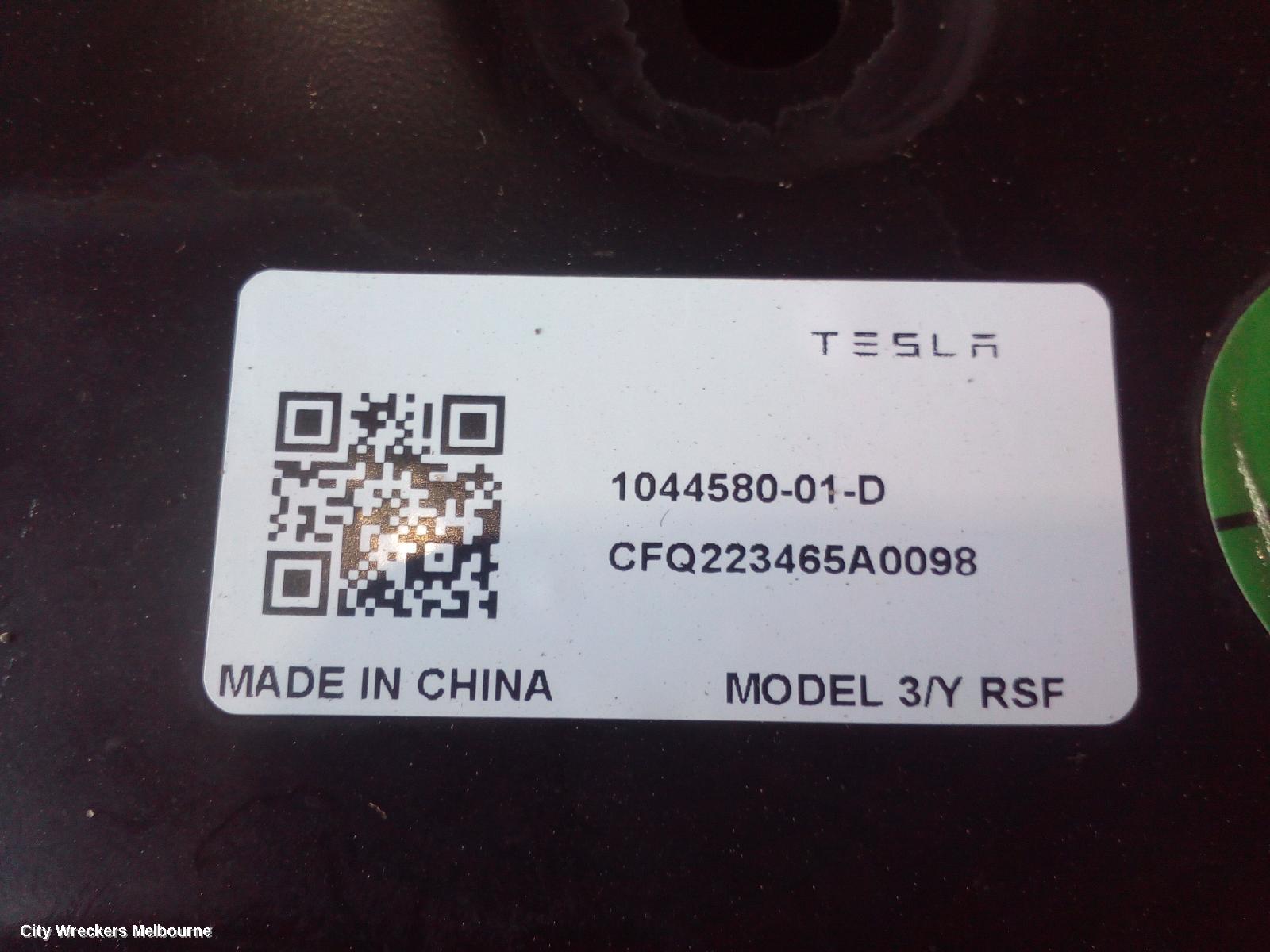 TESLA MODEL 3 R BEAM/CRADLE/XMEMBR, 1ST GEN, 06/2019 ONWARDS - Image 3