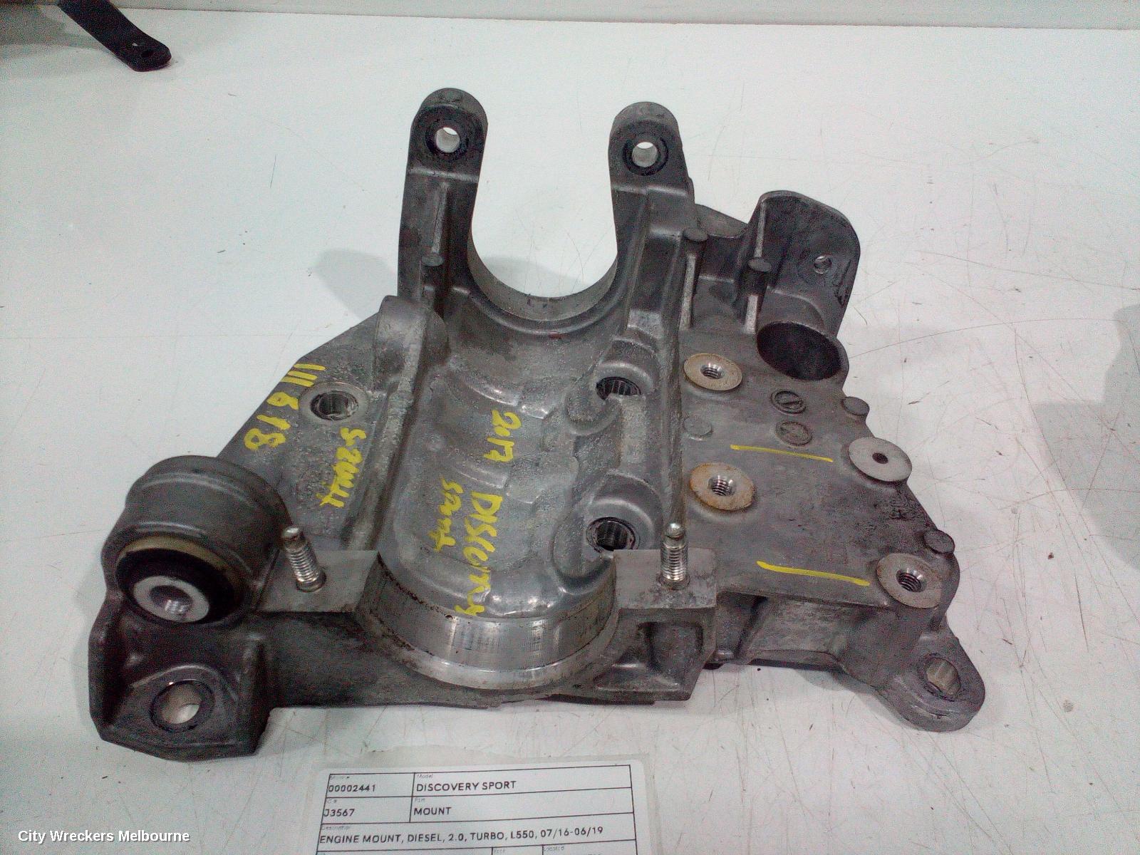 LAND ROVER DISCOVERY SPORT MOUNT, ENGINE MOUNT, DIESEL, 2.0, TURBO, L550, 07/2016 - 06/2019 - Image 1