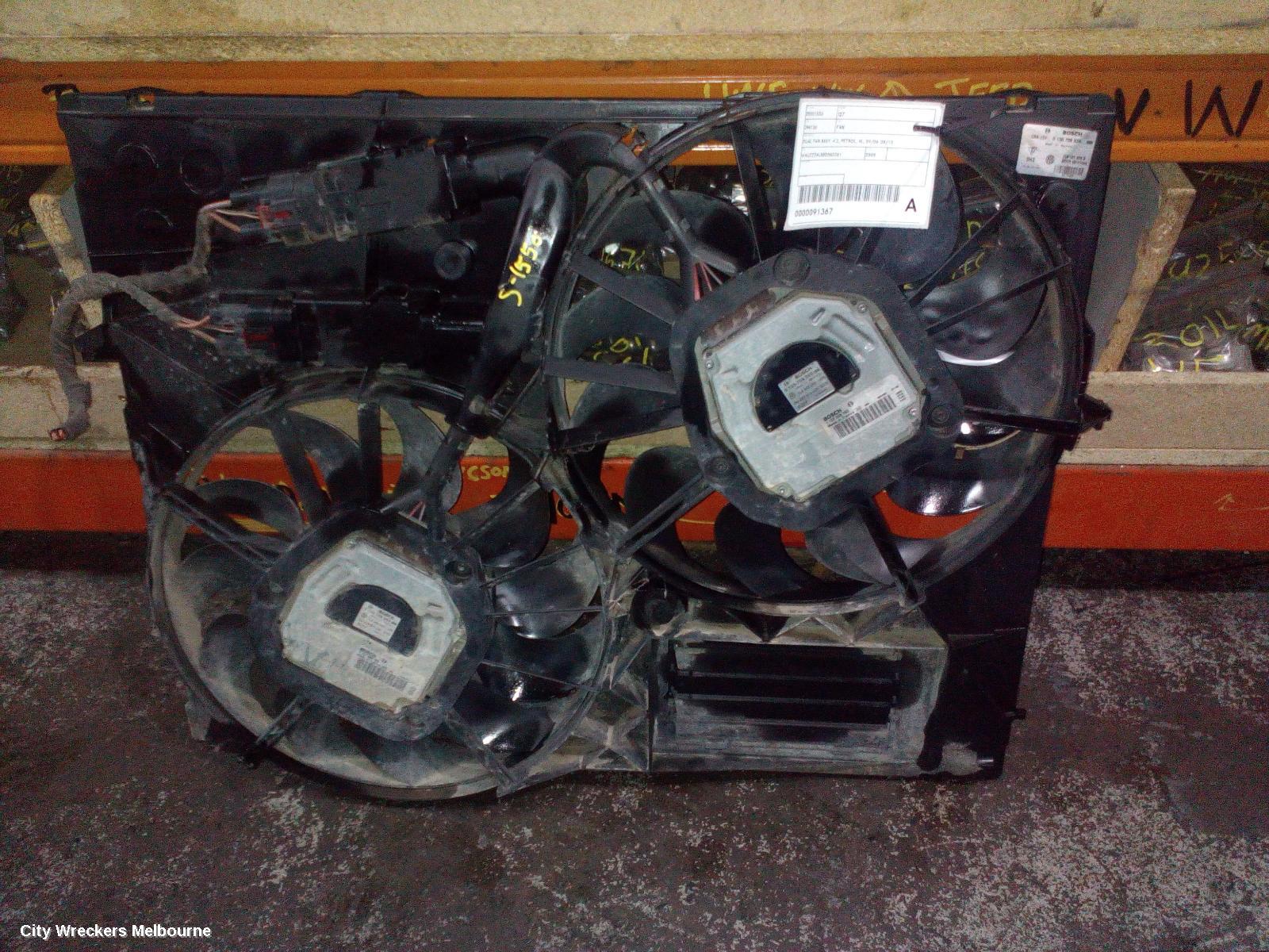 AUDI Q7 FAN, DUAL FAN ASSY, 4.2, PETROL, 4L, 09/2006 - 08/2010 - Image 1