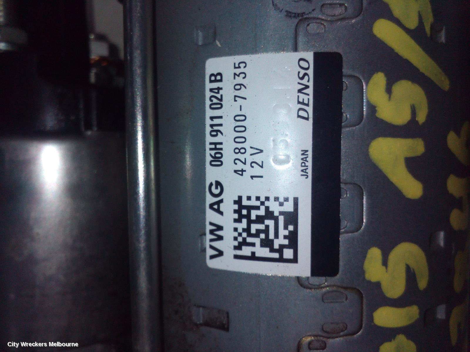 AUDI A5 STARTER, PETROL, 1.8, CJEB/CJEE CODE, 8T, 10/2011 - 11/2016 - Image 1