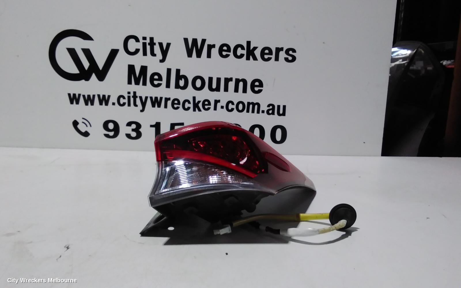 TOYOTA COROLLA RIGHT TAILLIGHT, ZRE182R, HATCH, 03/2015 - 06/2018 - Image 1