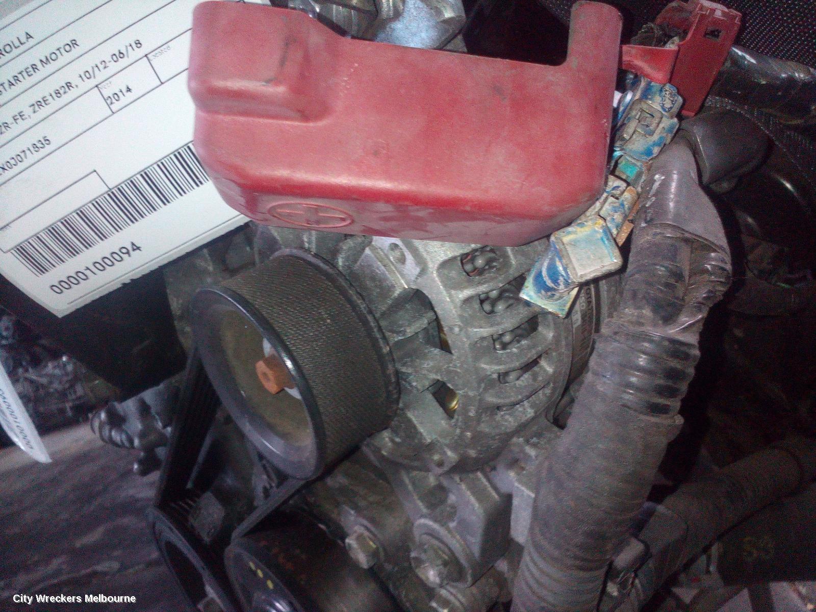 TOYOTA COROLLA ALTERNATOR, PETROL, 1.8, 2ZR-FE, 4 PIN TYPE, ZRE182R, HATCH, 10/2012 - 03/2015 - Image 3