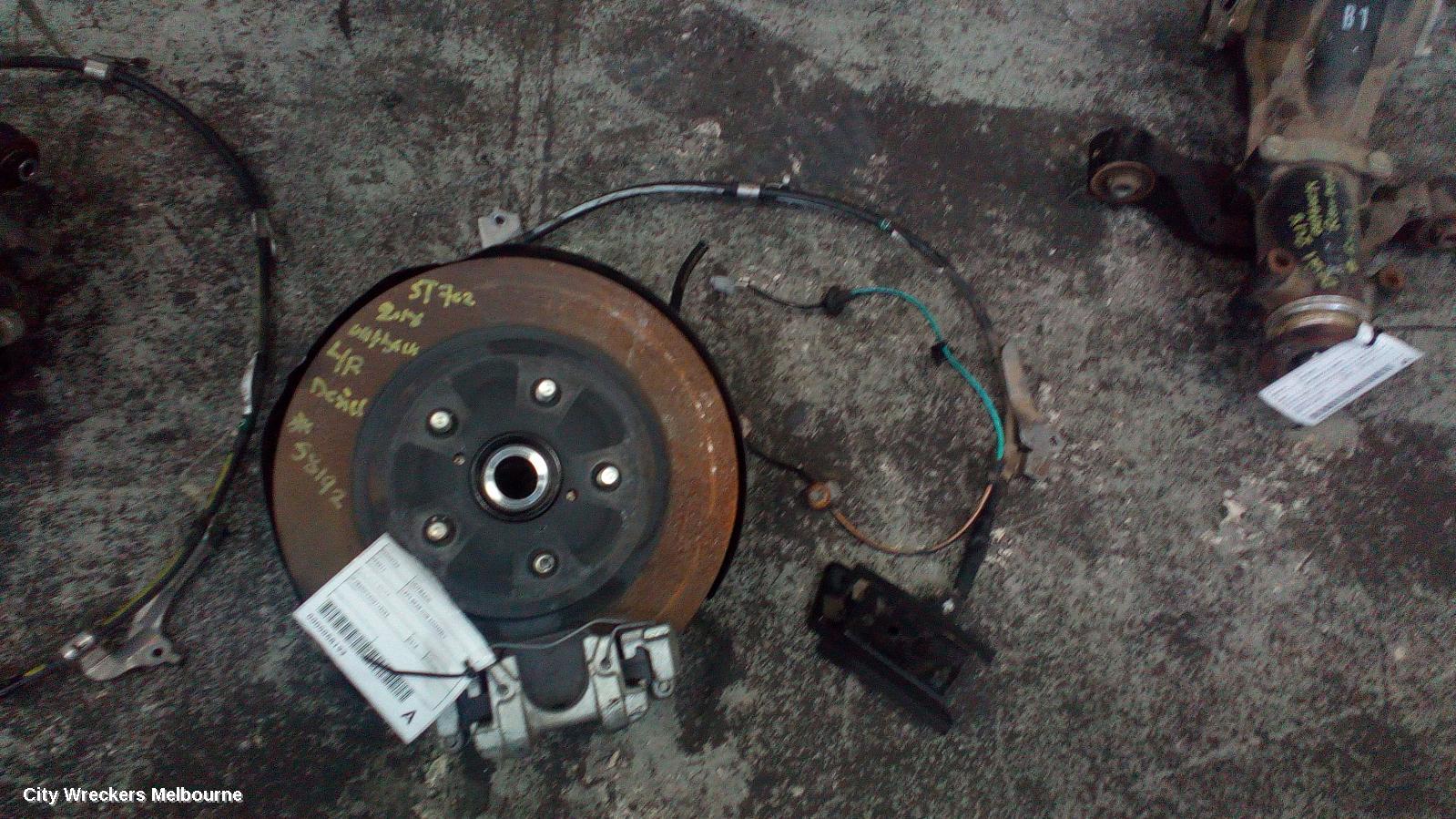 SUBARU OUTBACK LEFT REAR HUB ASSEMBLY, 6TH GEN, 08/2014 - 12/2020 - Image 2