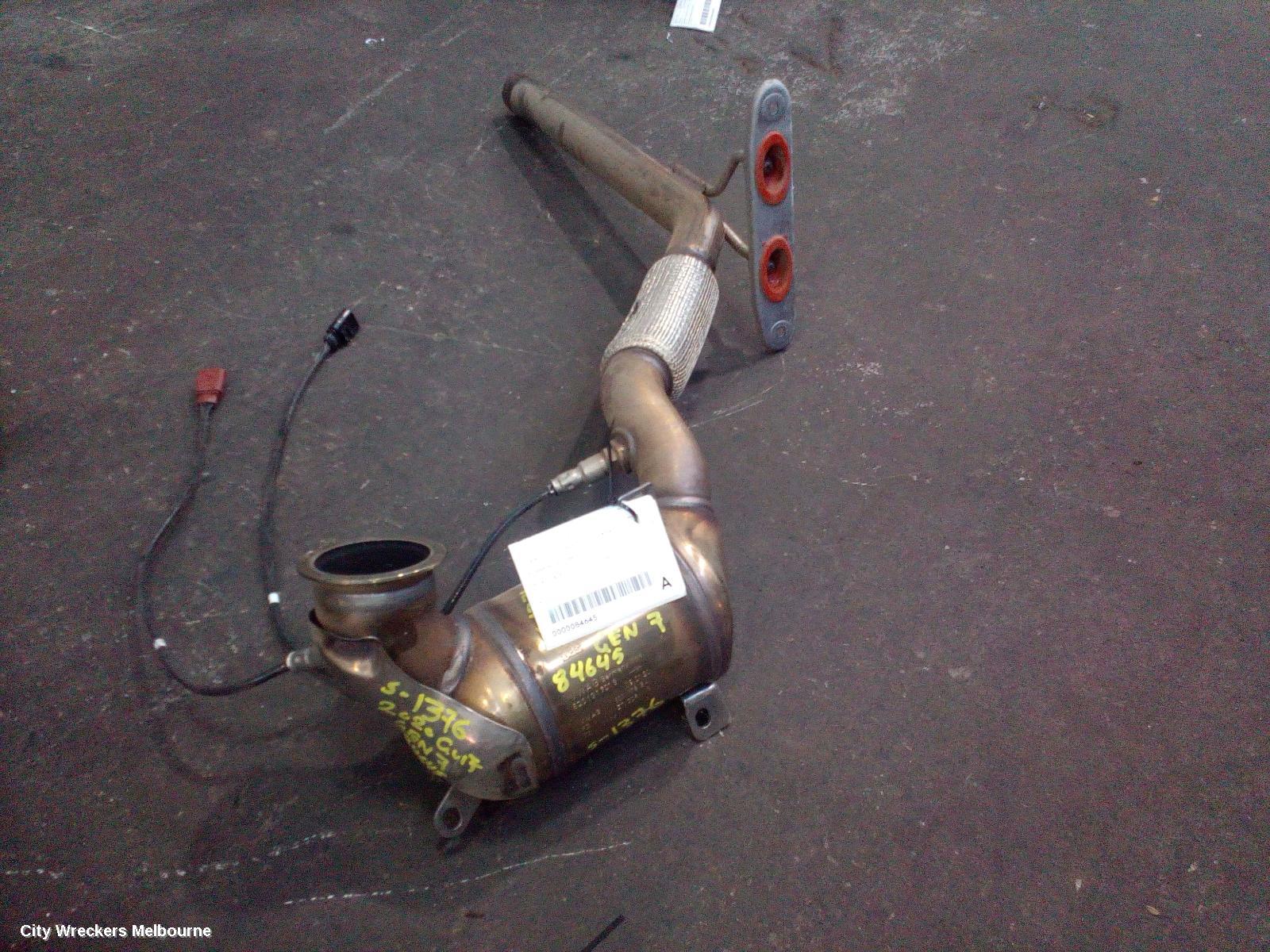 VOLKSWAGEN GOLF CATALYTIC CONVERTER, DOWNPIPE-CAT TYPE, 1.4, PETROL, CPTA/CXSA/CHPA/CMBA/CZCA/CZDA CODE, GEN 7, 03/2013 - 08/2020 - Image 2